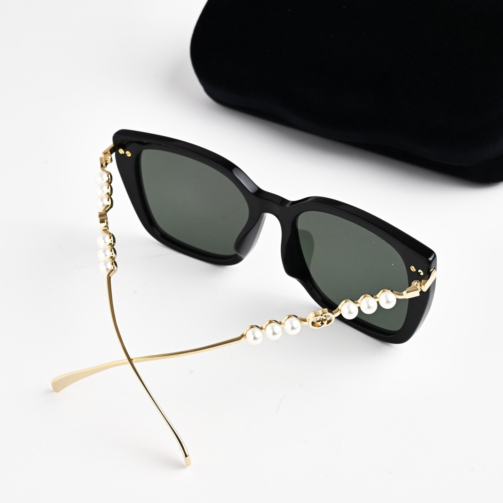GUCCI GG1971SA 001 GOLD BLACK DARK – 55-19-145 (4)