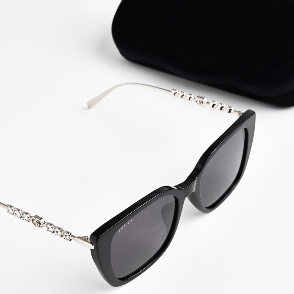 GUCCI GG1971SA 002 SILVER BLACK DARK – 55-19-145 (4)