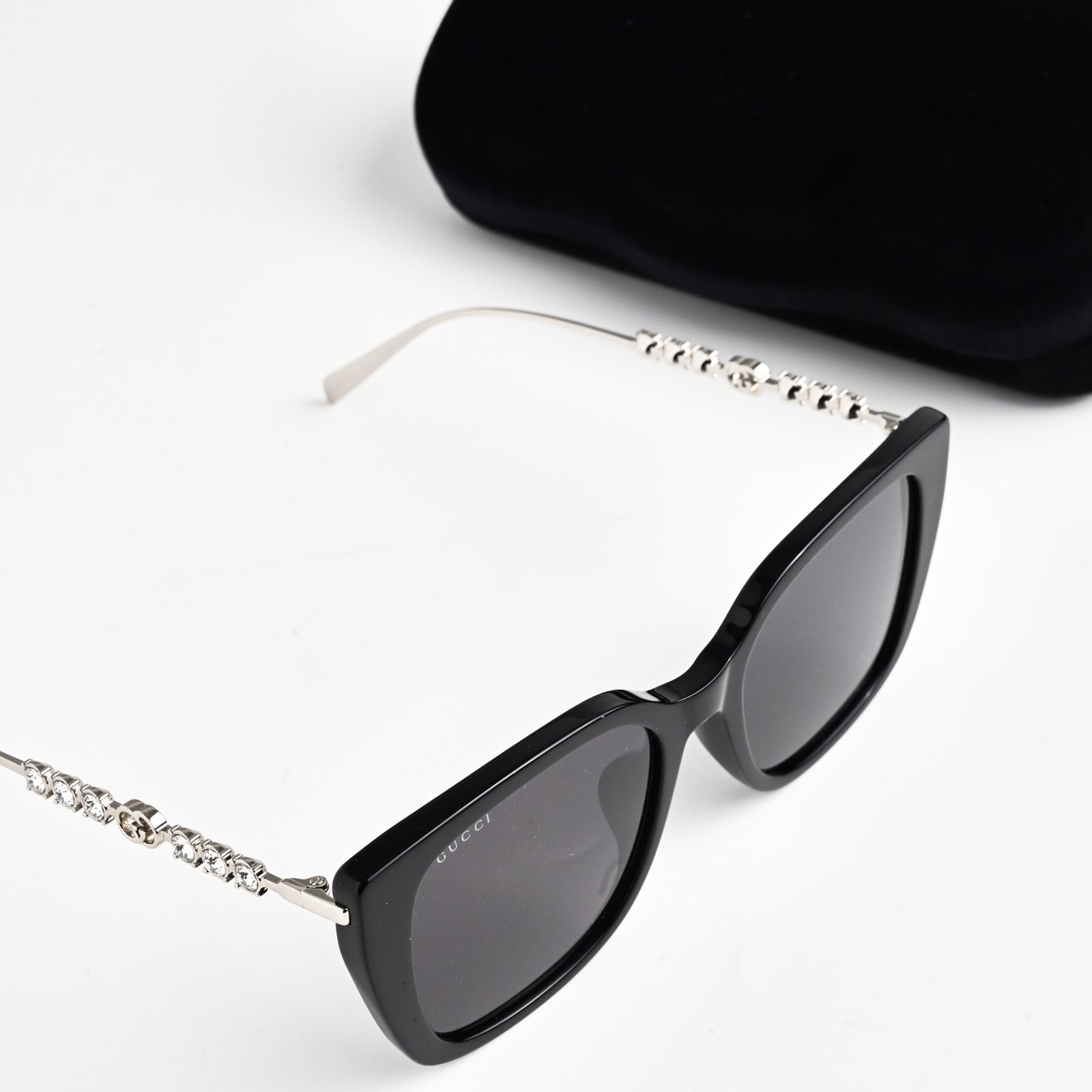 GUCCI GG1971SA 002 SILVER BLACK DARK – 55-19-145 (4)