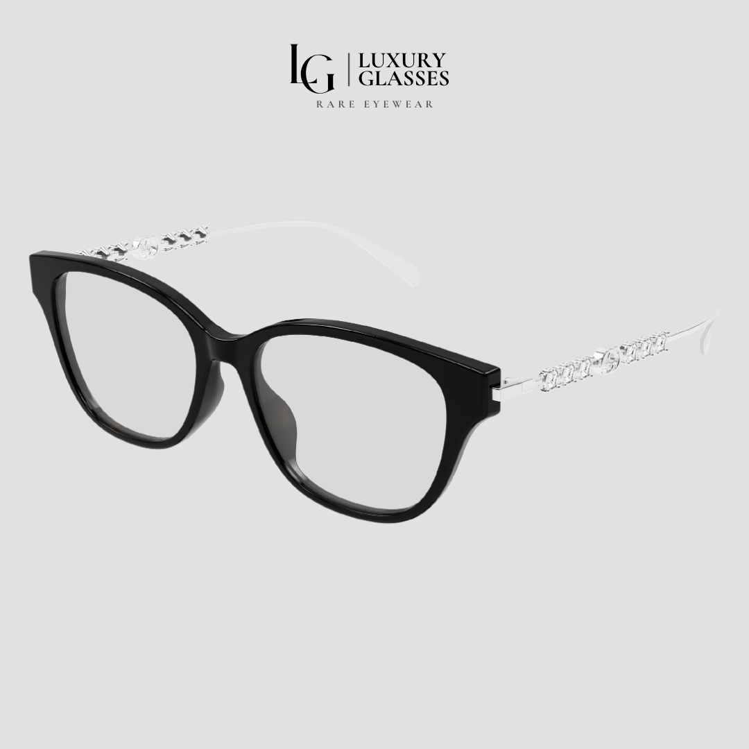 GUCCI GG1972OA 002 SILVER BLACK