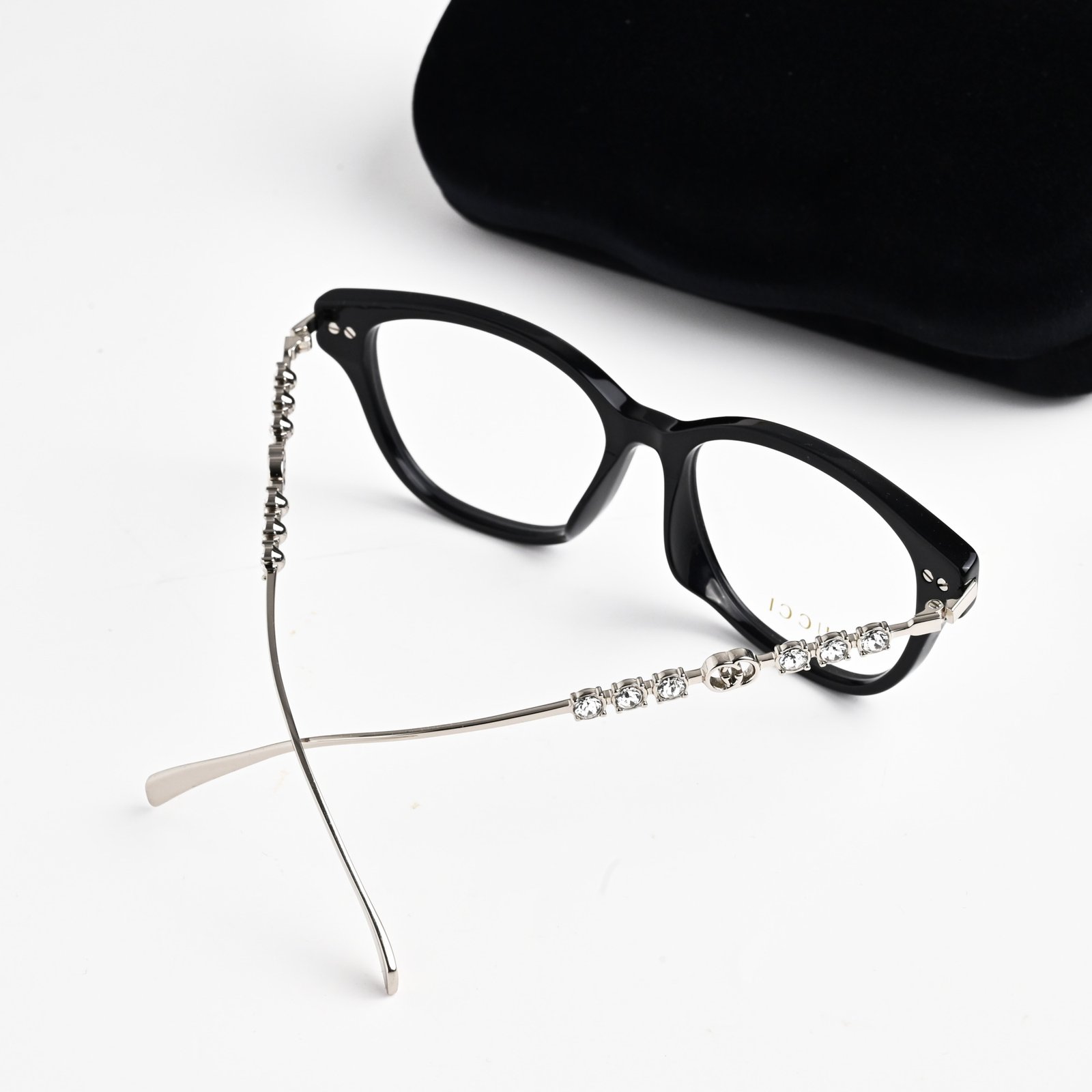 GUCCI GG1972OA 002 SILVER BLACK – 54-16-145 (4)