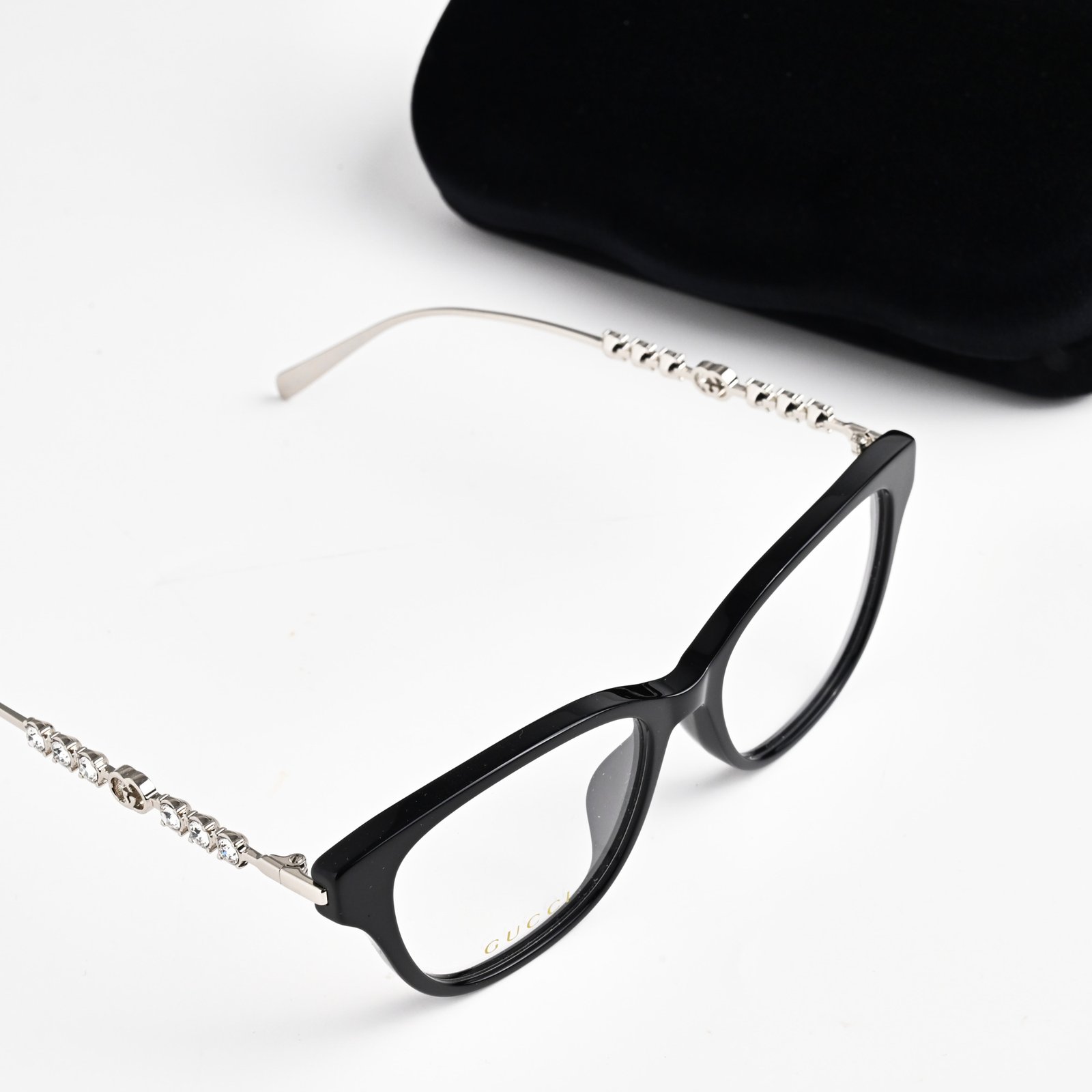 GUCCI GG1972OA 002 SILVER BLACK – 54-16-145 (5)