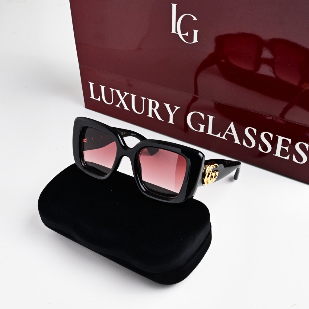 GUCCI GG1975S 001 BLACK PINK – 50-22-145 (1)