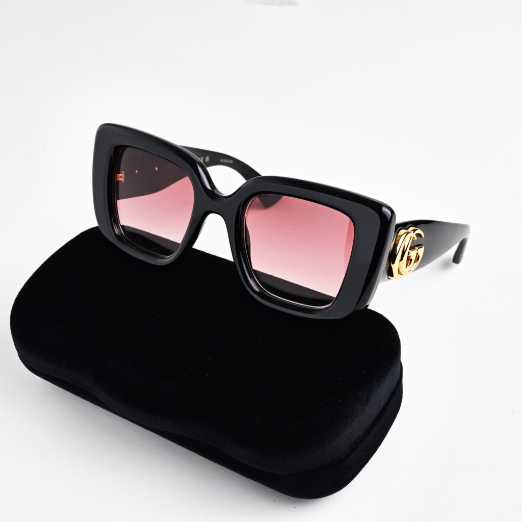 GUCCI GG1975S 001 BLACK PINK – 50-22-145 (2)
