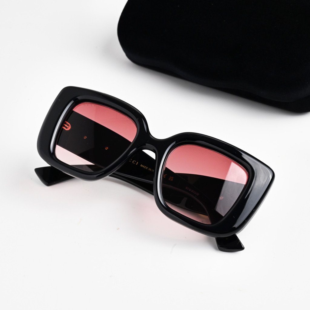 GUCCI GG1975S 001 BLACK PINK – 50-22-145 (3)