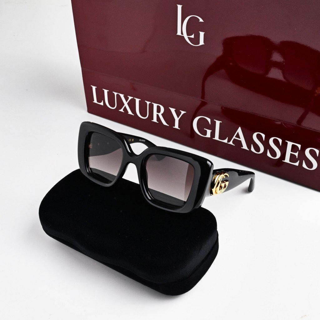 GUCCI GG1975S 002 BLACKK DARK GREY – 50-22-145 (1)