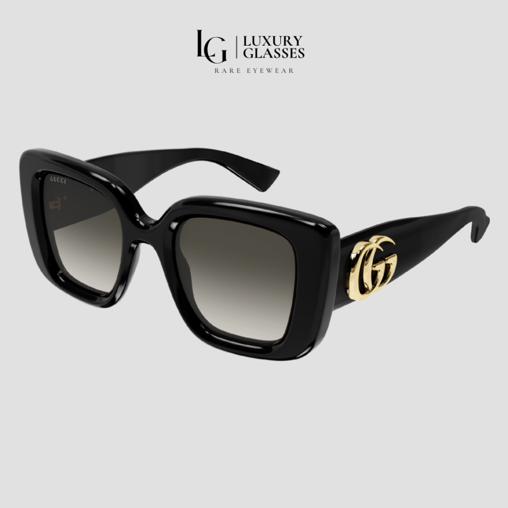 GUCCI GG1975S 002 BLACKK DARK GREY – 50-22-145 (1)