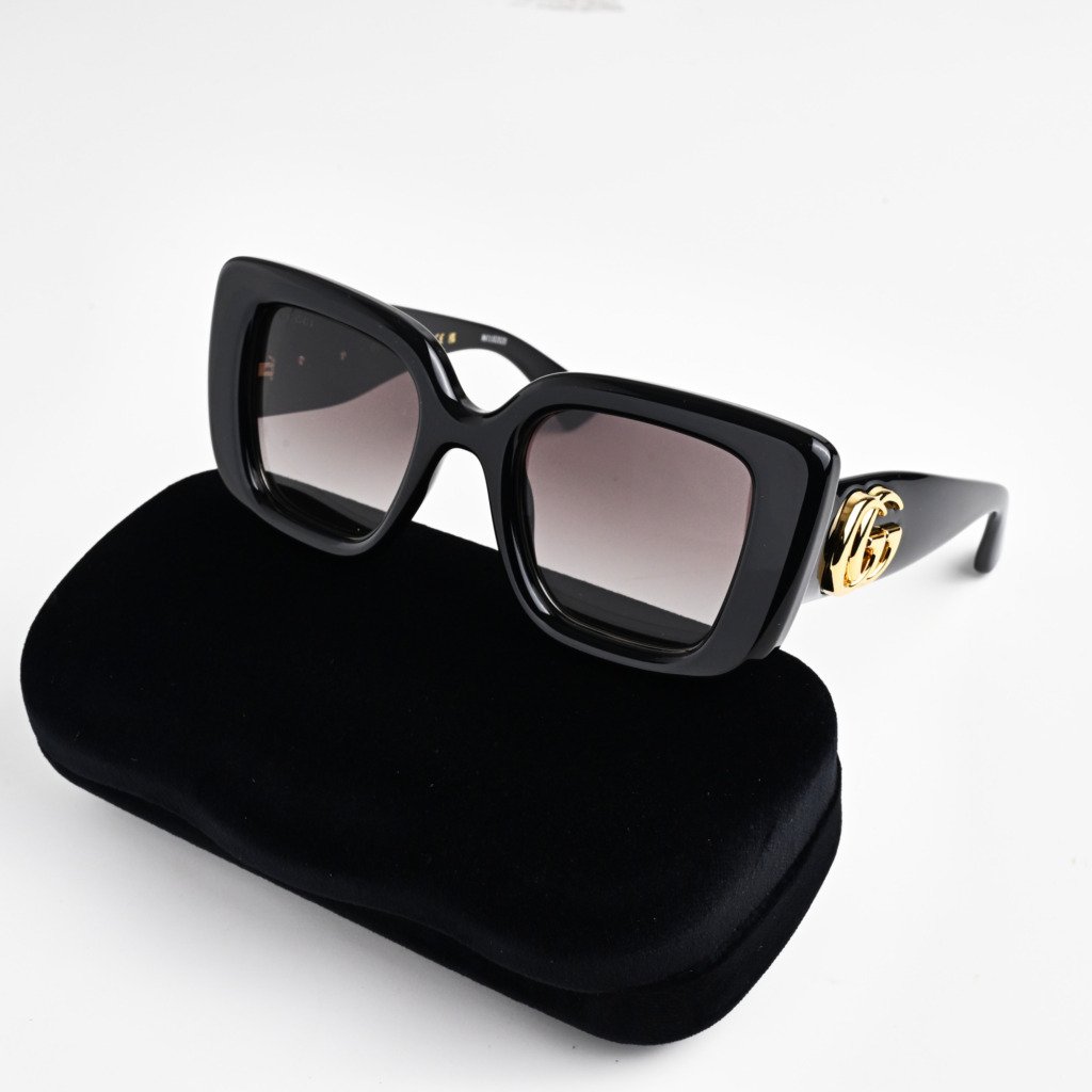 GUCCI GG1975S 002 BLACKK DARK GREY – 50-22-145 (2)