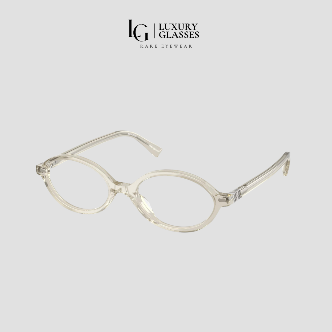 MIU MIU MU 01XV 12U1O1 HEMP TRANSPARENT