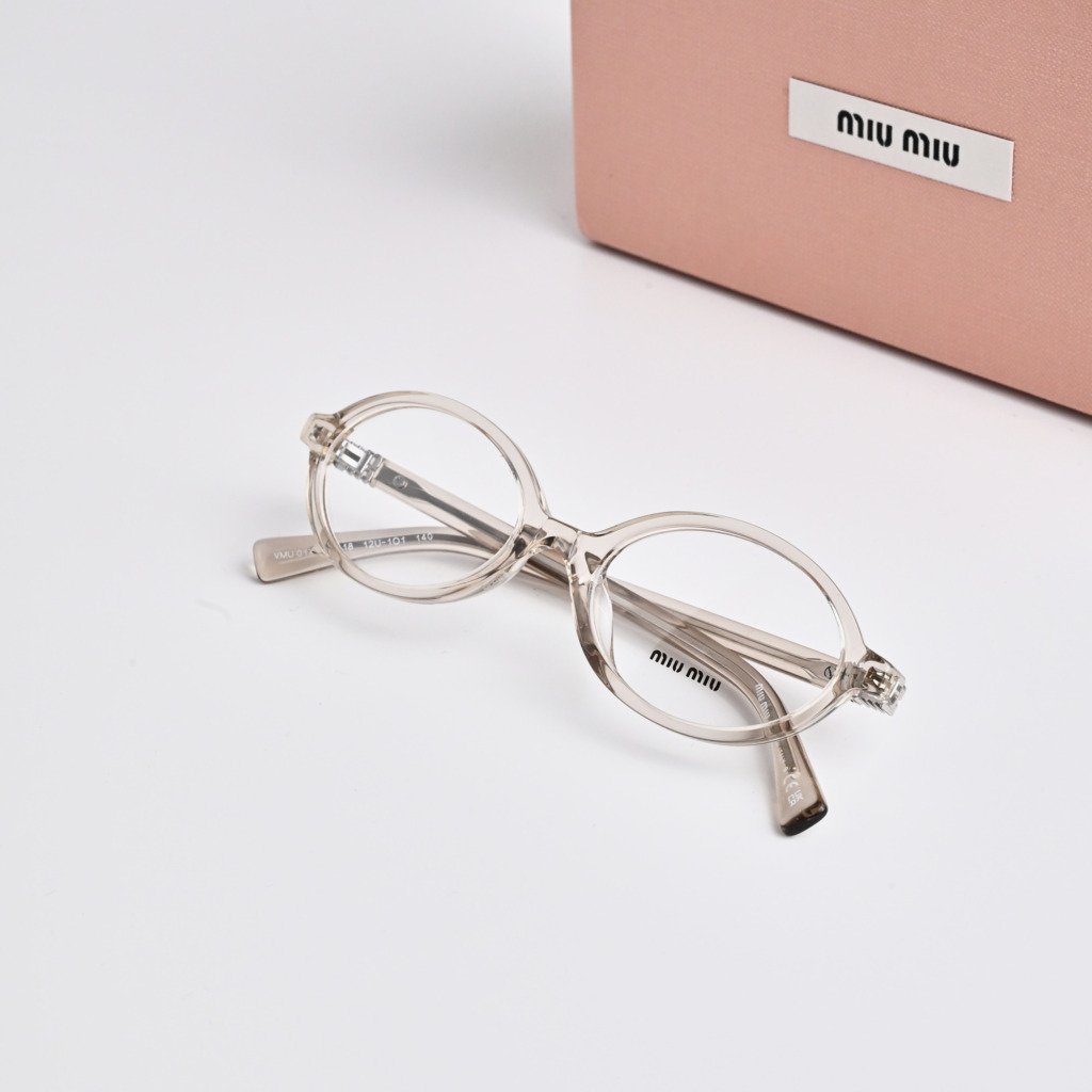 MIU MIU MU 01XV 12U1O1 HEMP TRANSPARENT – 50-18-140 (2)