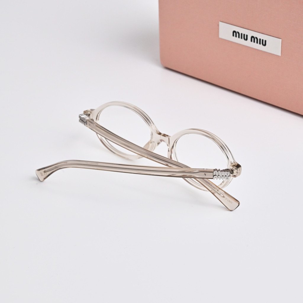 MIU MIU MU 01XV 12U1O1 HEMP TRANSPARENT – 50-18-140 (3)