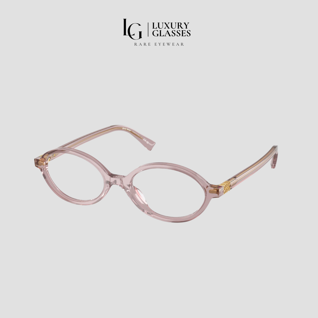 MIU MIU MU 01XV 12W1O1 TRANSPARENT MAUVE