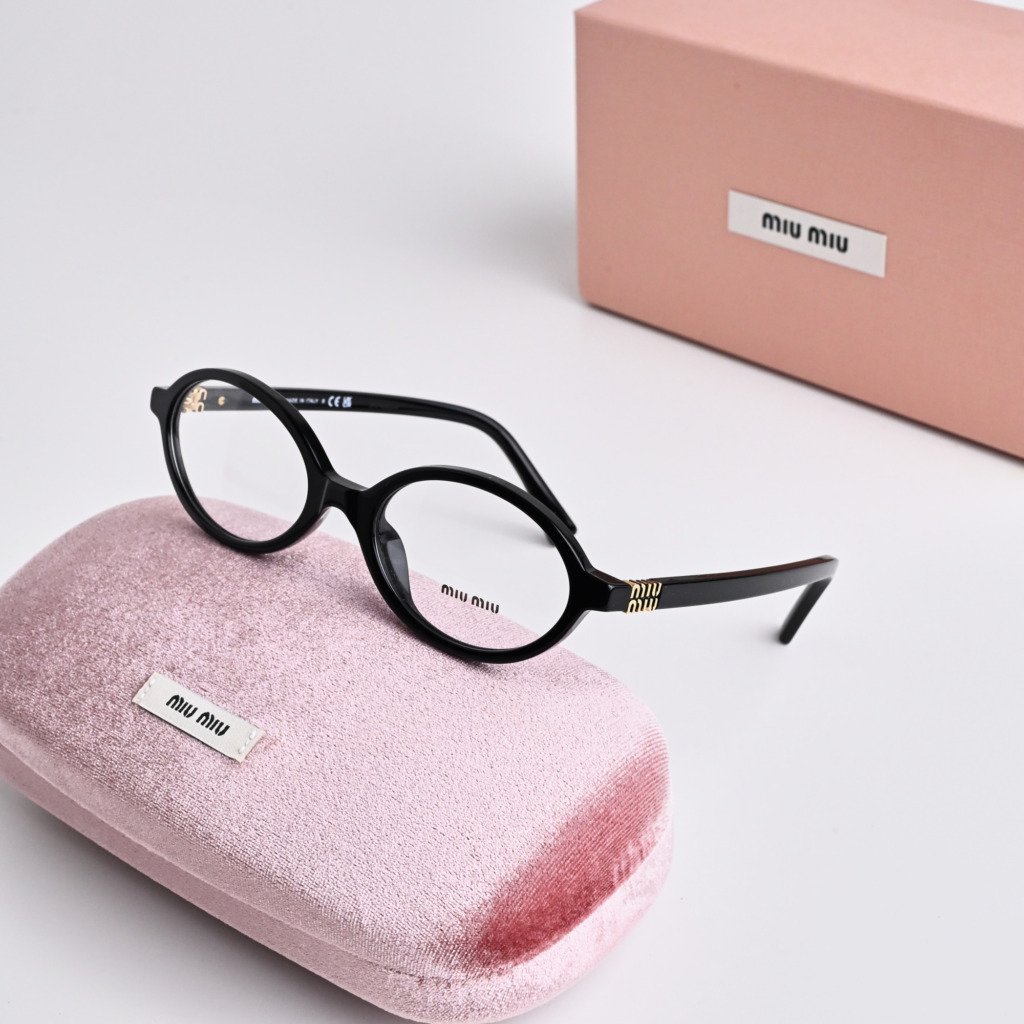 MIU MIU MU 01XV 1AB1O1 BLACK – 50-18-140 (1)