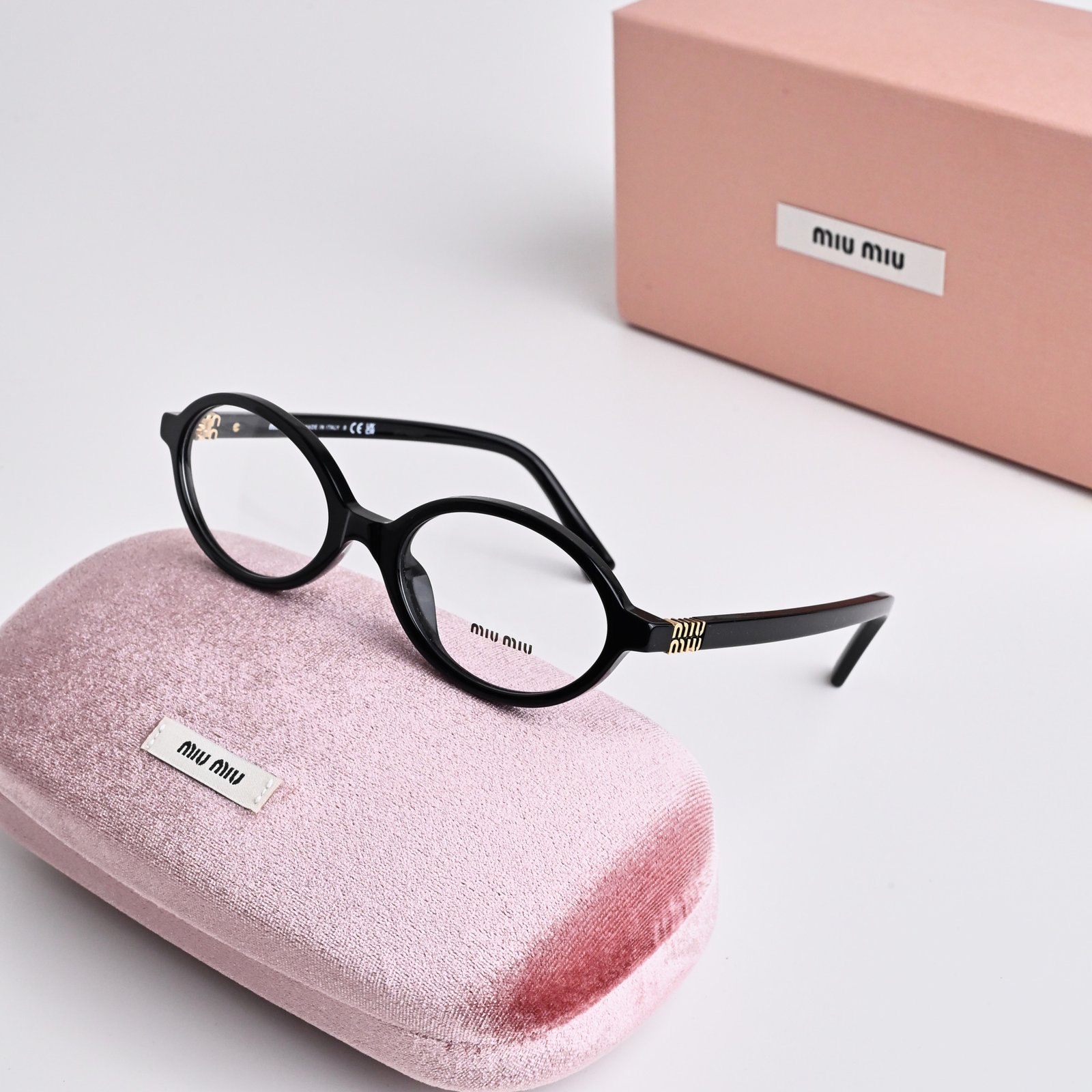 MIU MIU MU 01XV 1AB1O1 BLACK