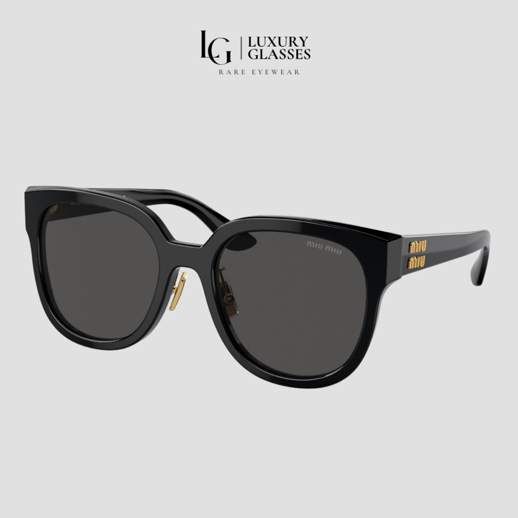 MIU MIU MU 01ZS 1AB5S0 BLACK DARK GREY – 55-20-140 (1)