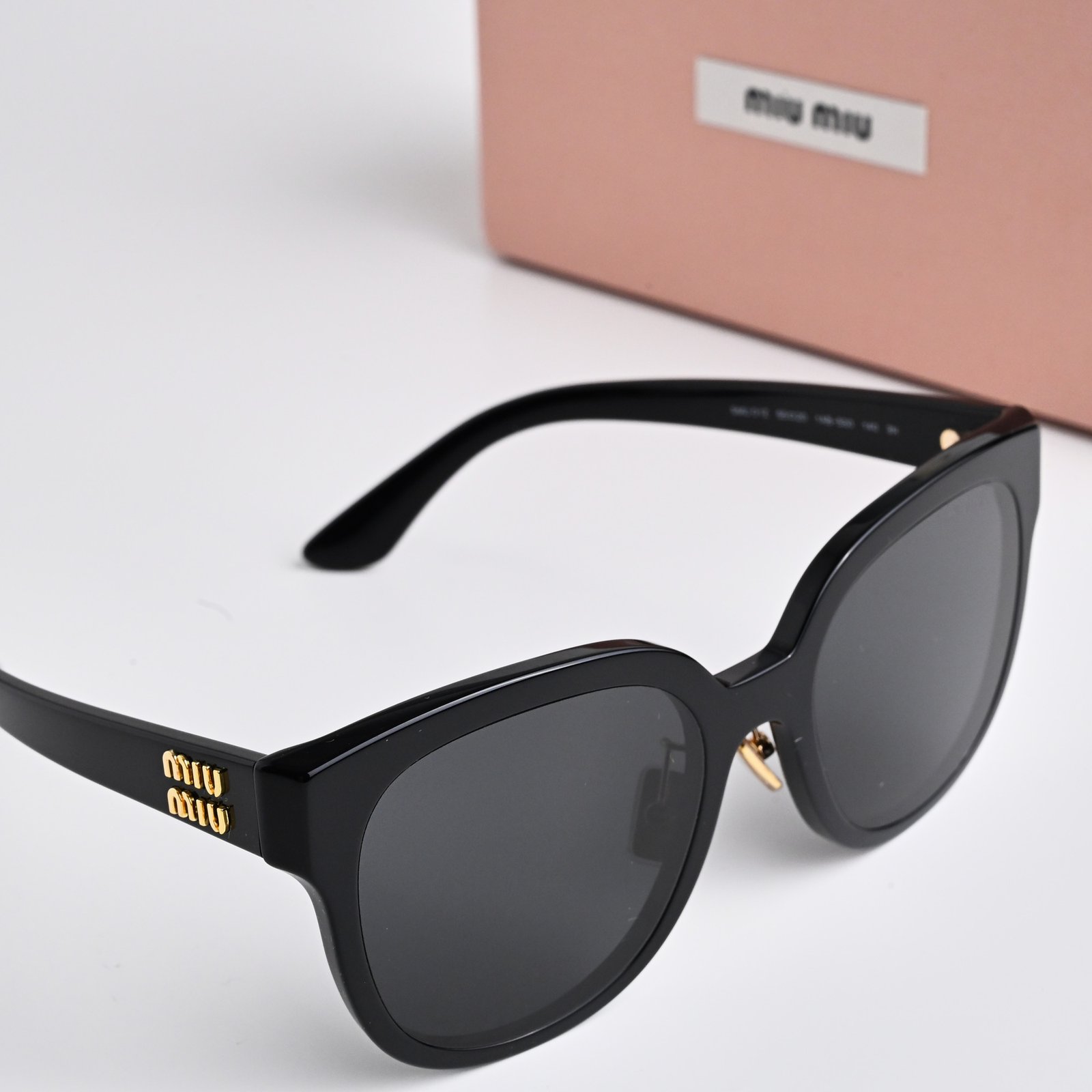 MIU MIU MU 01ZS 1AB5S0 BLACK DARK GREY – 55-20-140 (4)