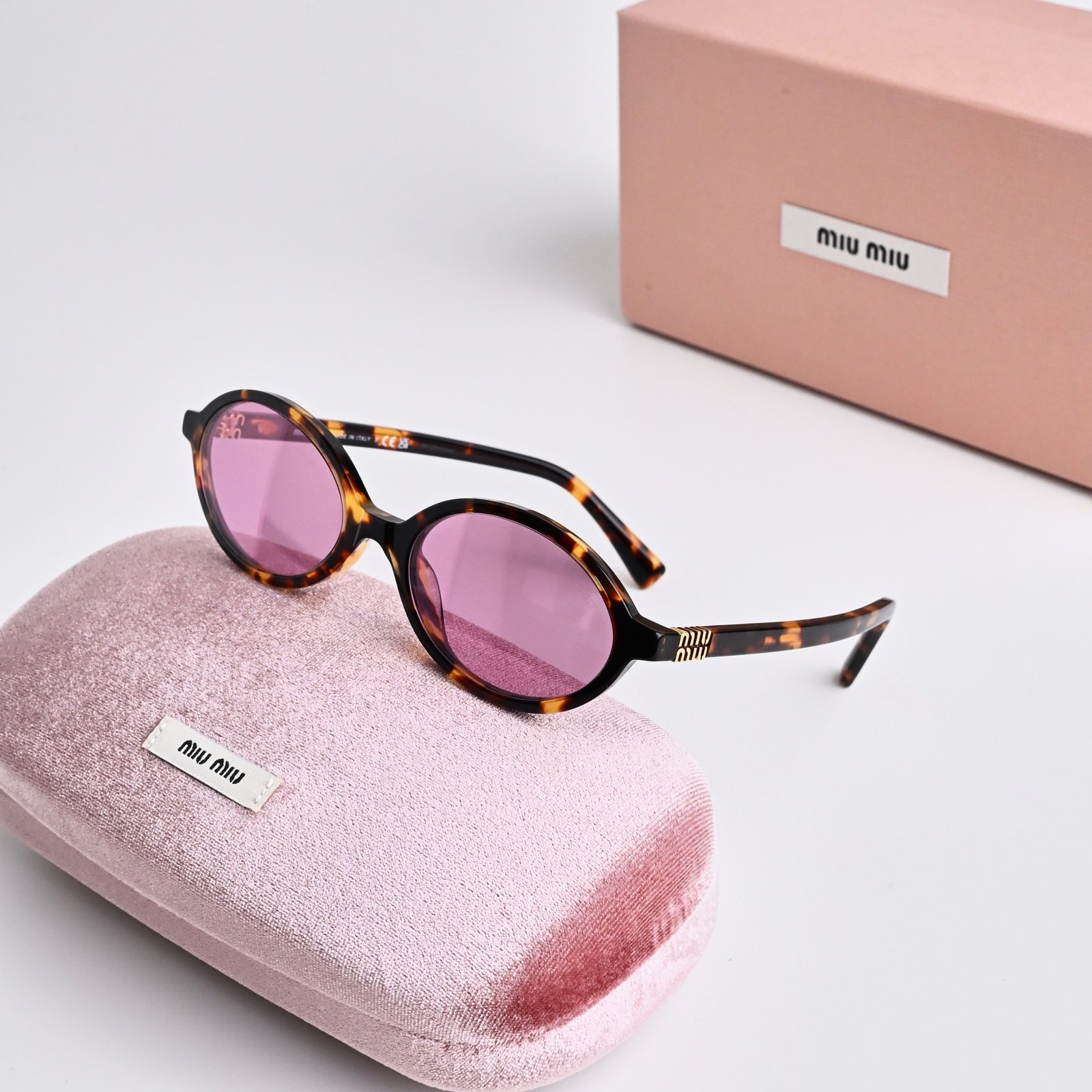 MIU MIU MU 04ZS VAU50D HAVANA MIELE