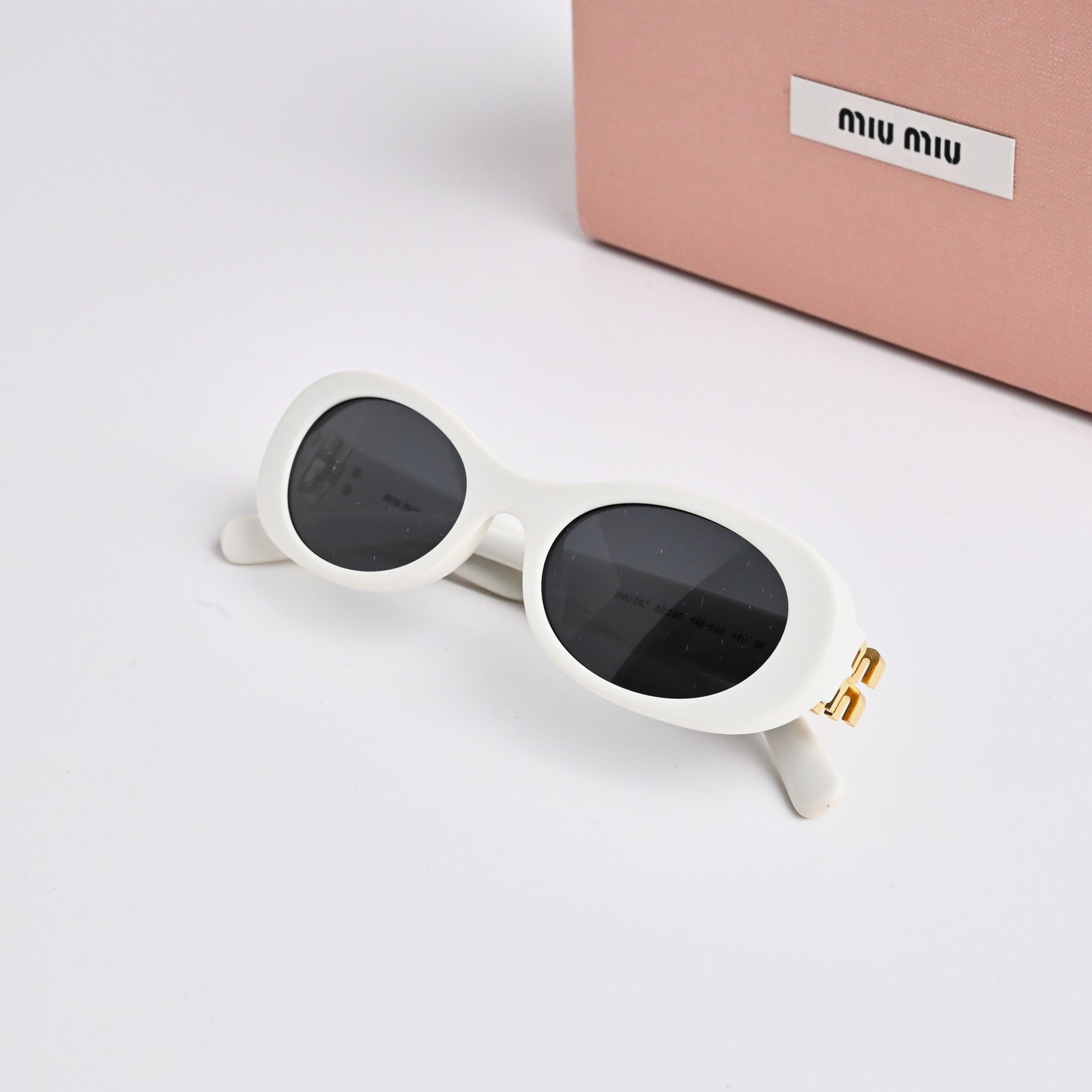 MIU MIU MU 06ZS 1425S0 WHITE – 50-20-140 (3)