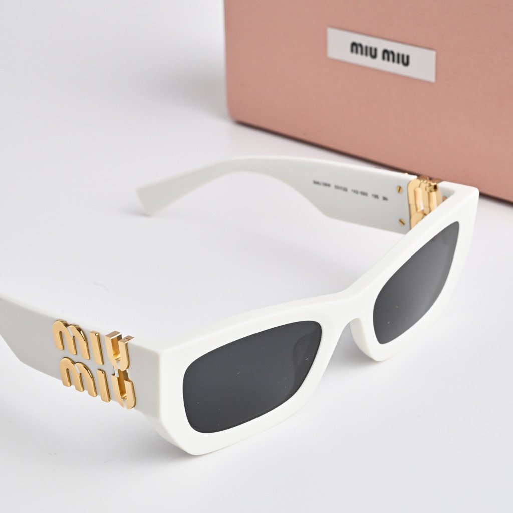 MIU MIU MU 09WS 1425S0 WHITE – 54-21-125 (4)