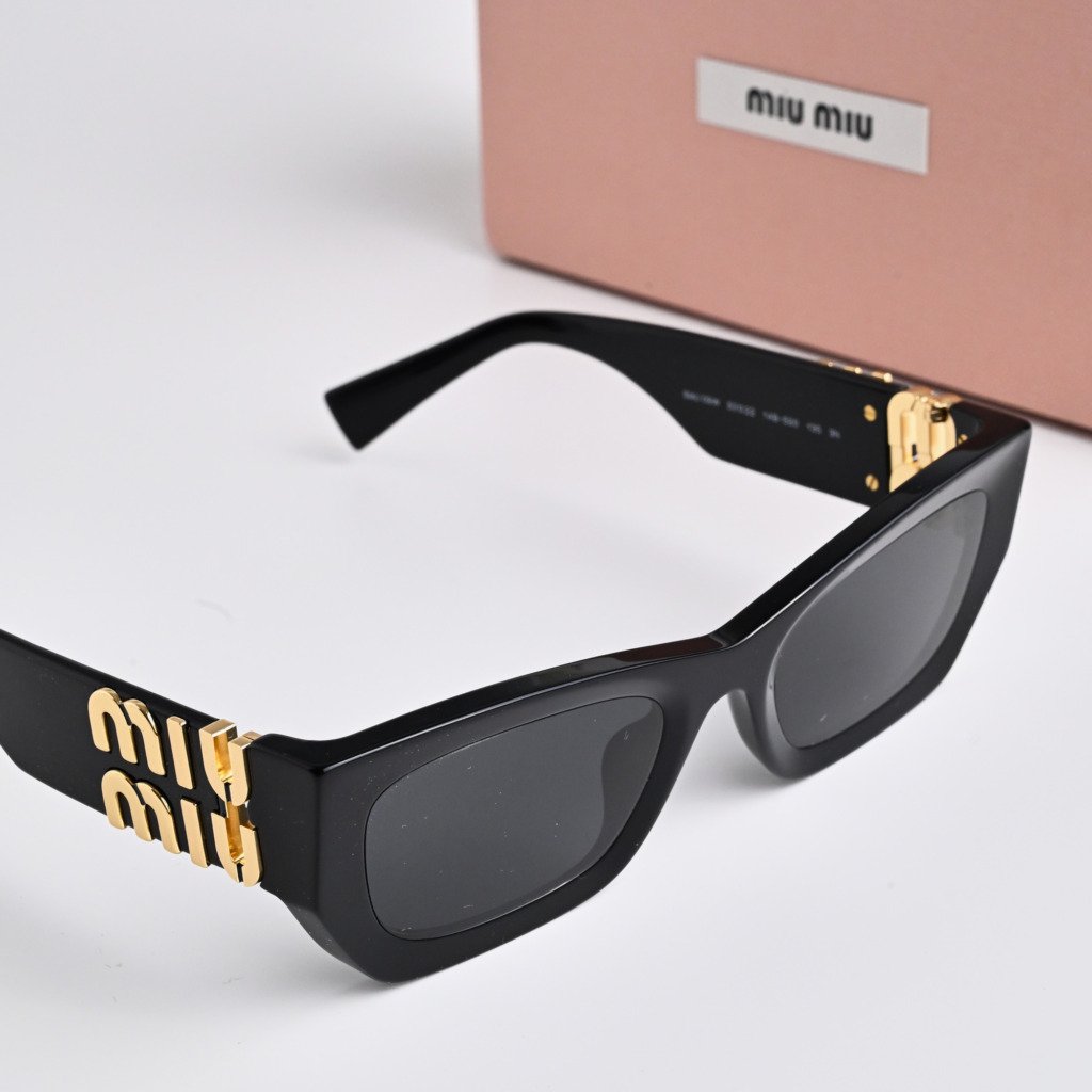 MIU MIU MU 09WS 1AB5S0 BLACK DARK GREY – 53-22-135 (4)