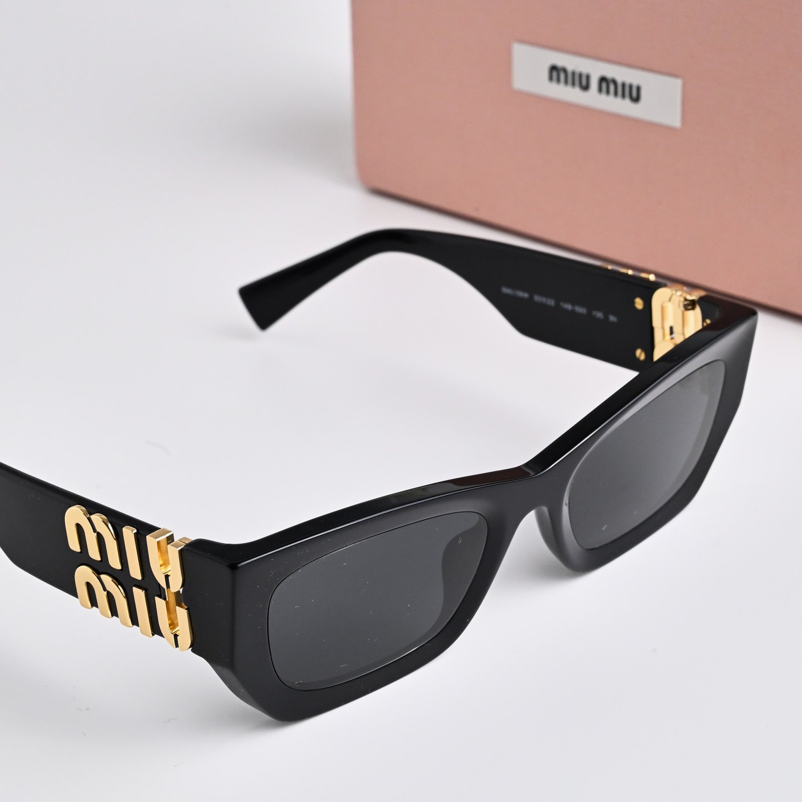 MIU MIU MU 09WS 1AB5S0 BLACK DARK GREY – 53-22-135 (4)