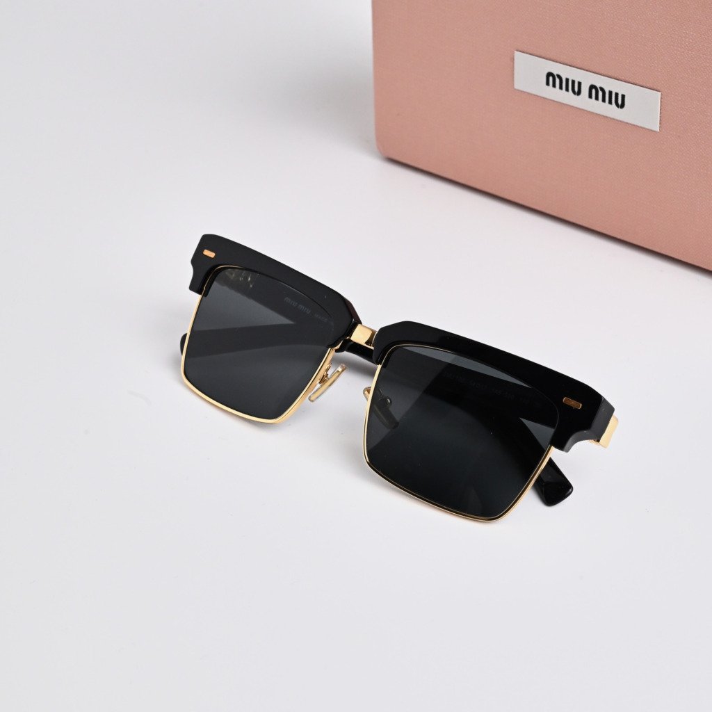 MIU MIU MU 10ZS 1AB5S0 BLACK DARK GREY – 54-17-140 (2)