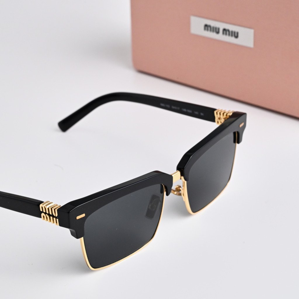 MIU MIU MU 10ZS 1AB5S0 BLACK DARK GREY – 54-17-140 (4)