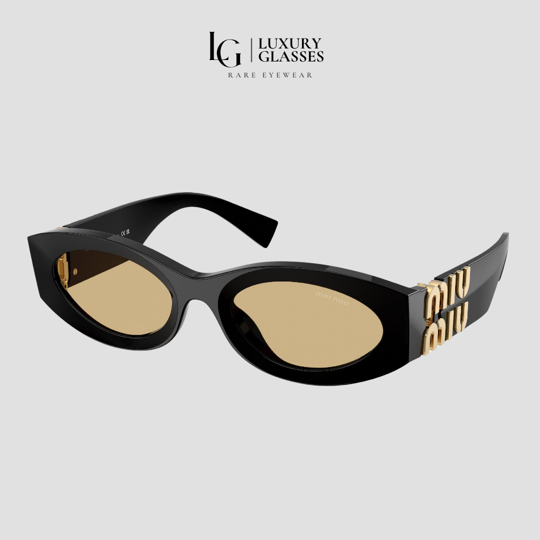 MIU MIU MU 11WS 16K10R BLACK ORANGE