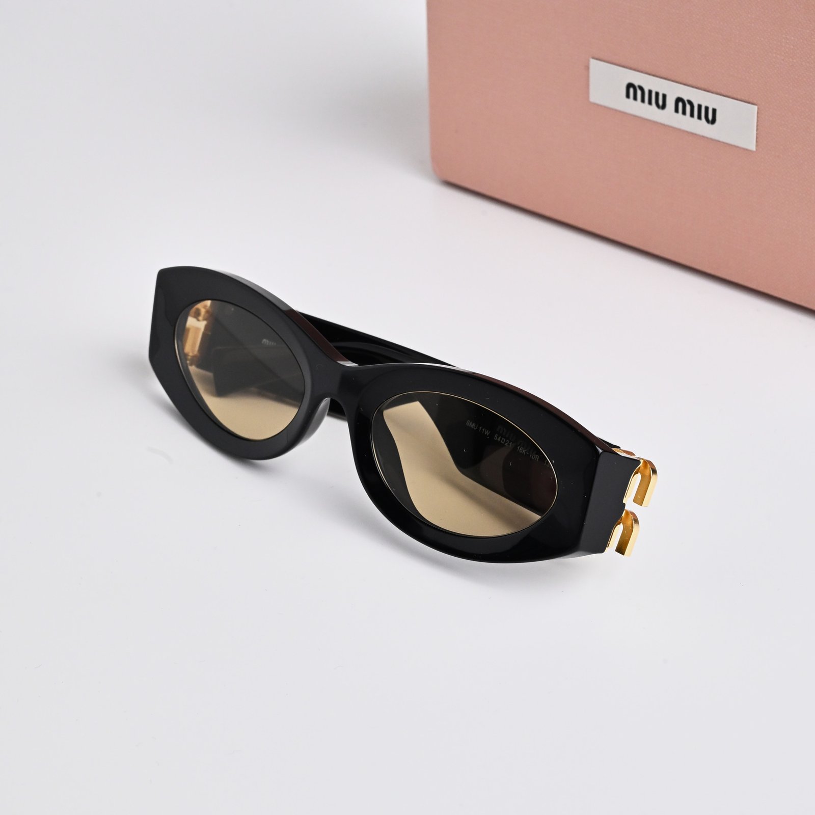 MIU MIU MU 11WS 16K10R BLACK ORANGE – 54-21-135 (2)