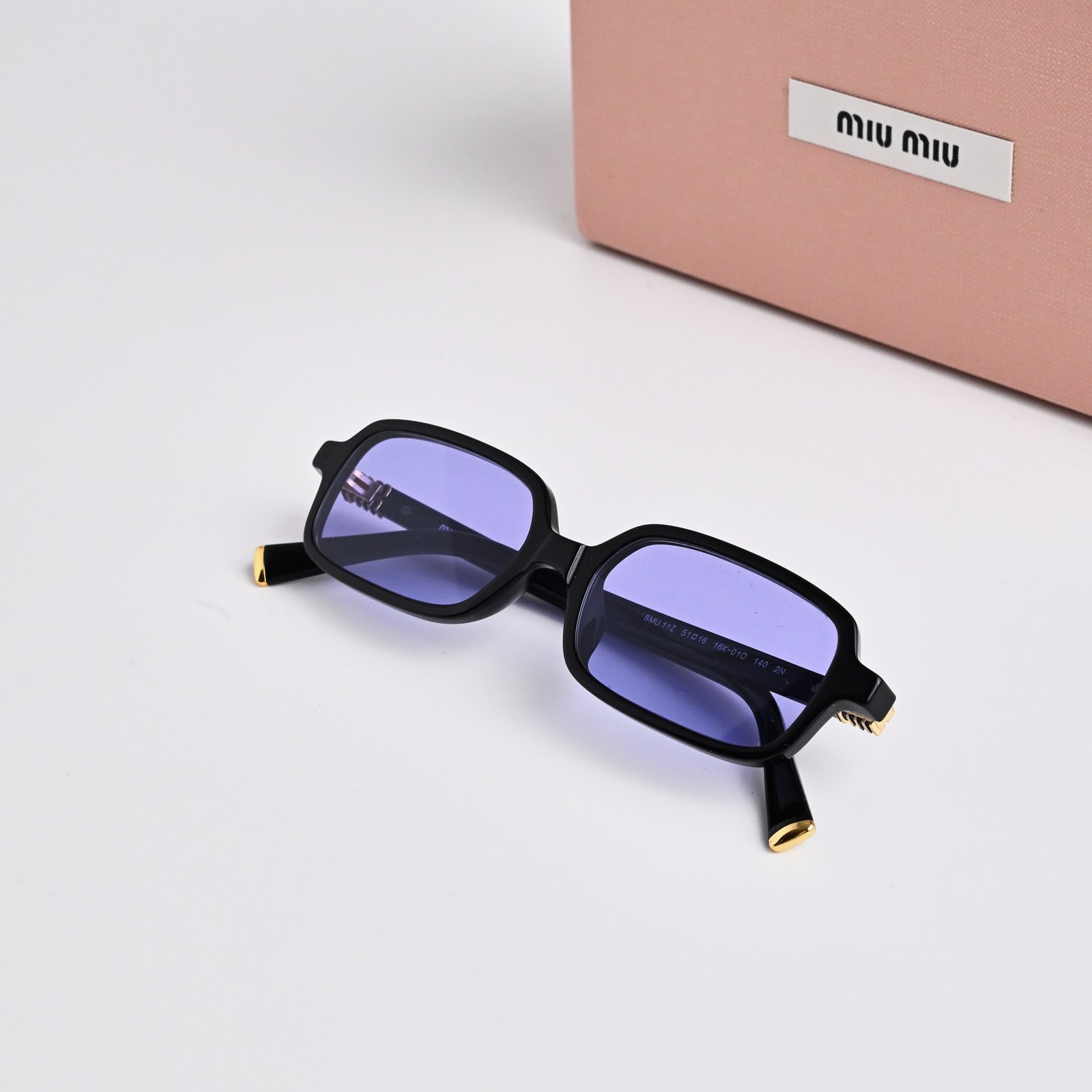 MIU MIU MU 11ZS 16K01O BLACK PURPLE – 51-16-140 (2)