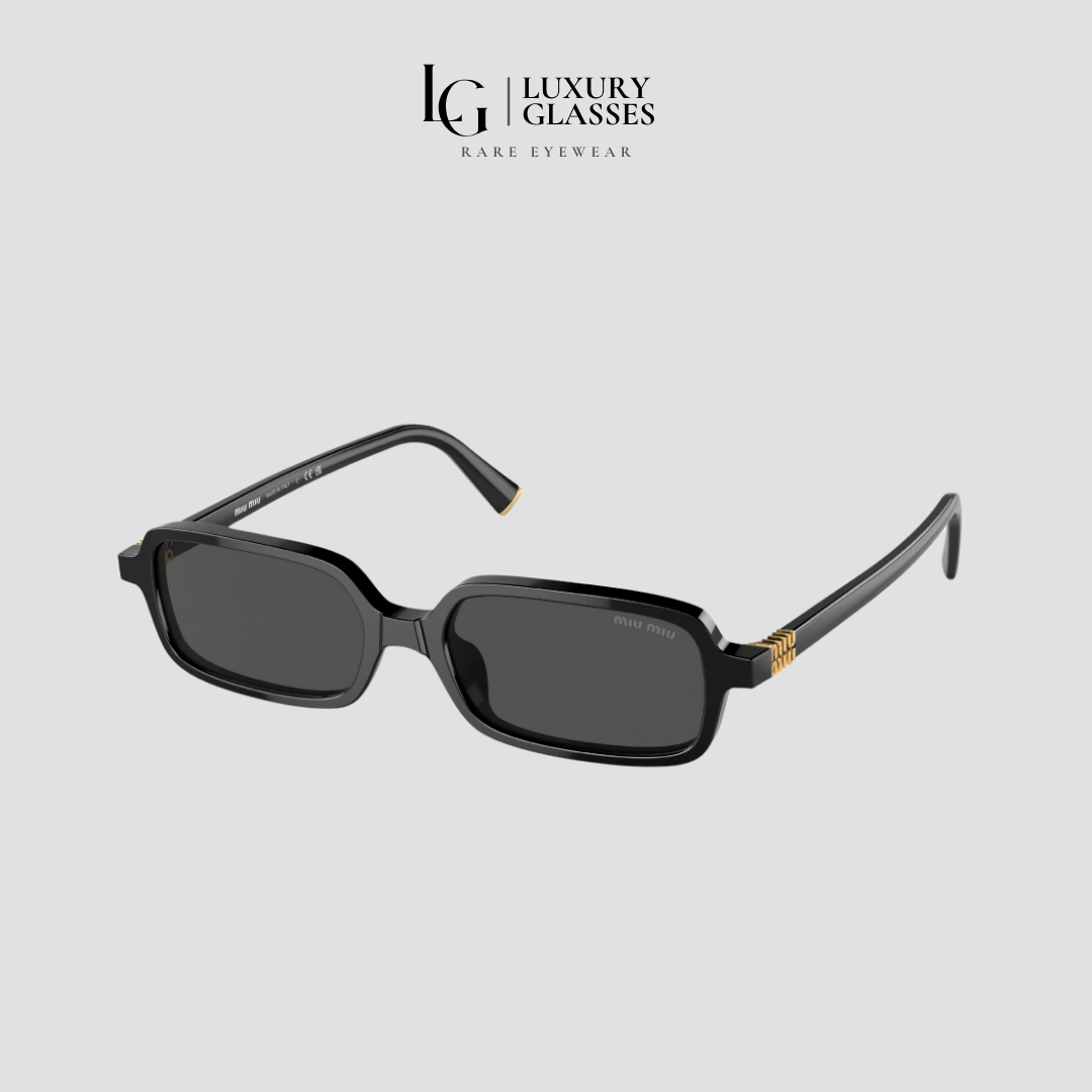 MIU MIU MU 11ZS 16K5S0 BLACK DARK GREY