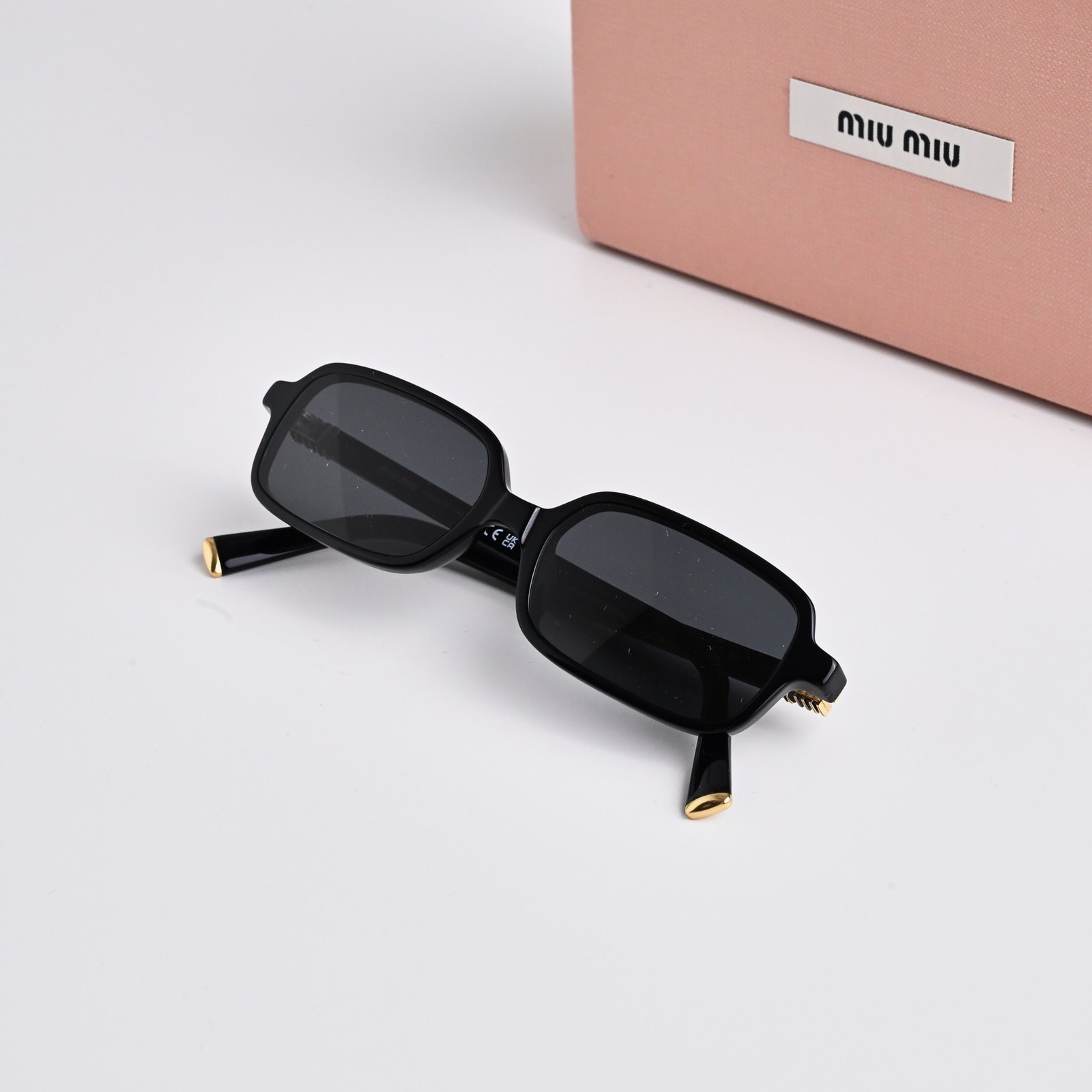 MIU MIU MU 11ZS 16K5S0 BLACK DARK GREY – 51-16-140 (2)