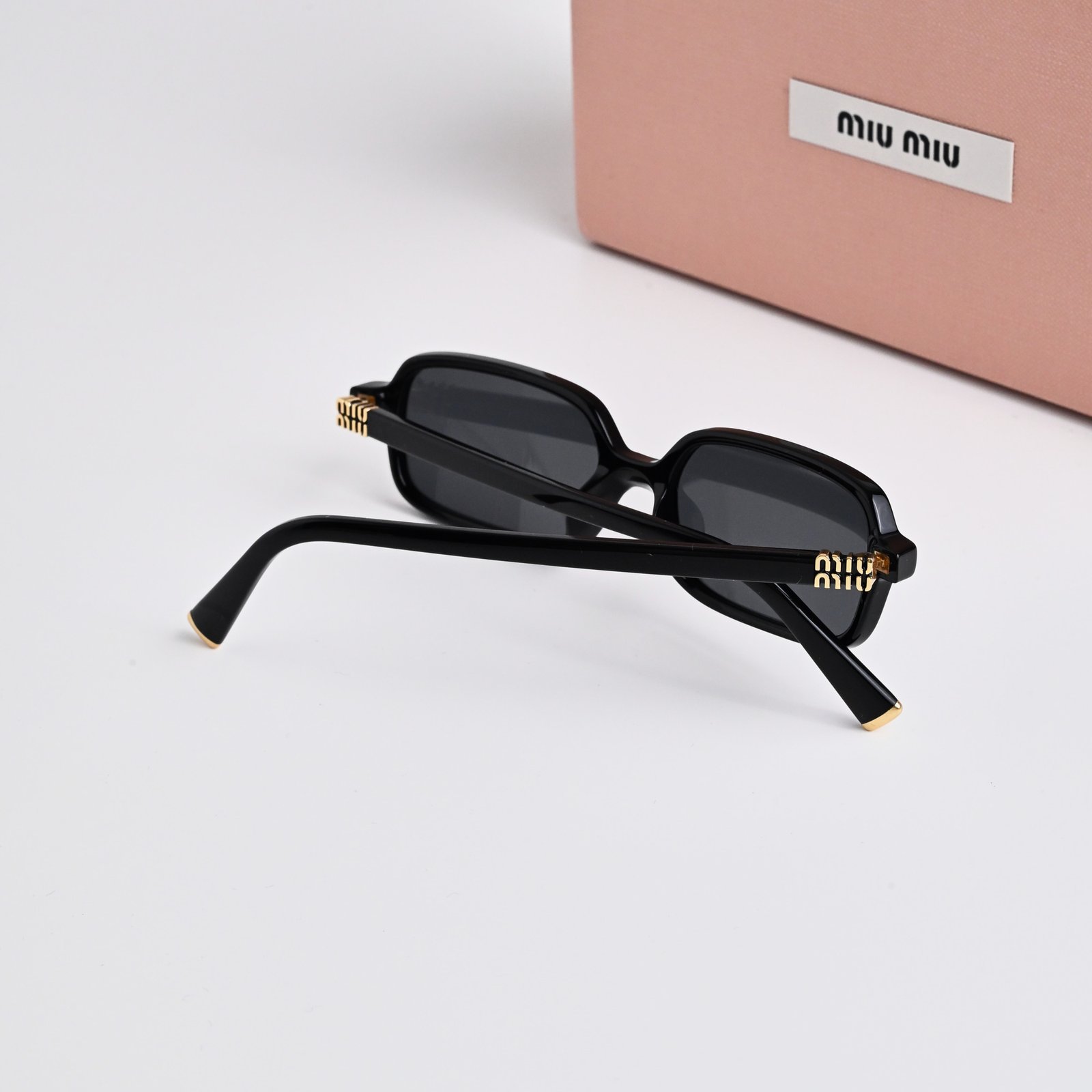 MIU MIU MU 11ZS 16K5S0 BLACK DARK GREY – 51-16-140 (3)