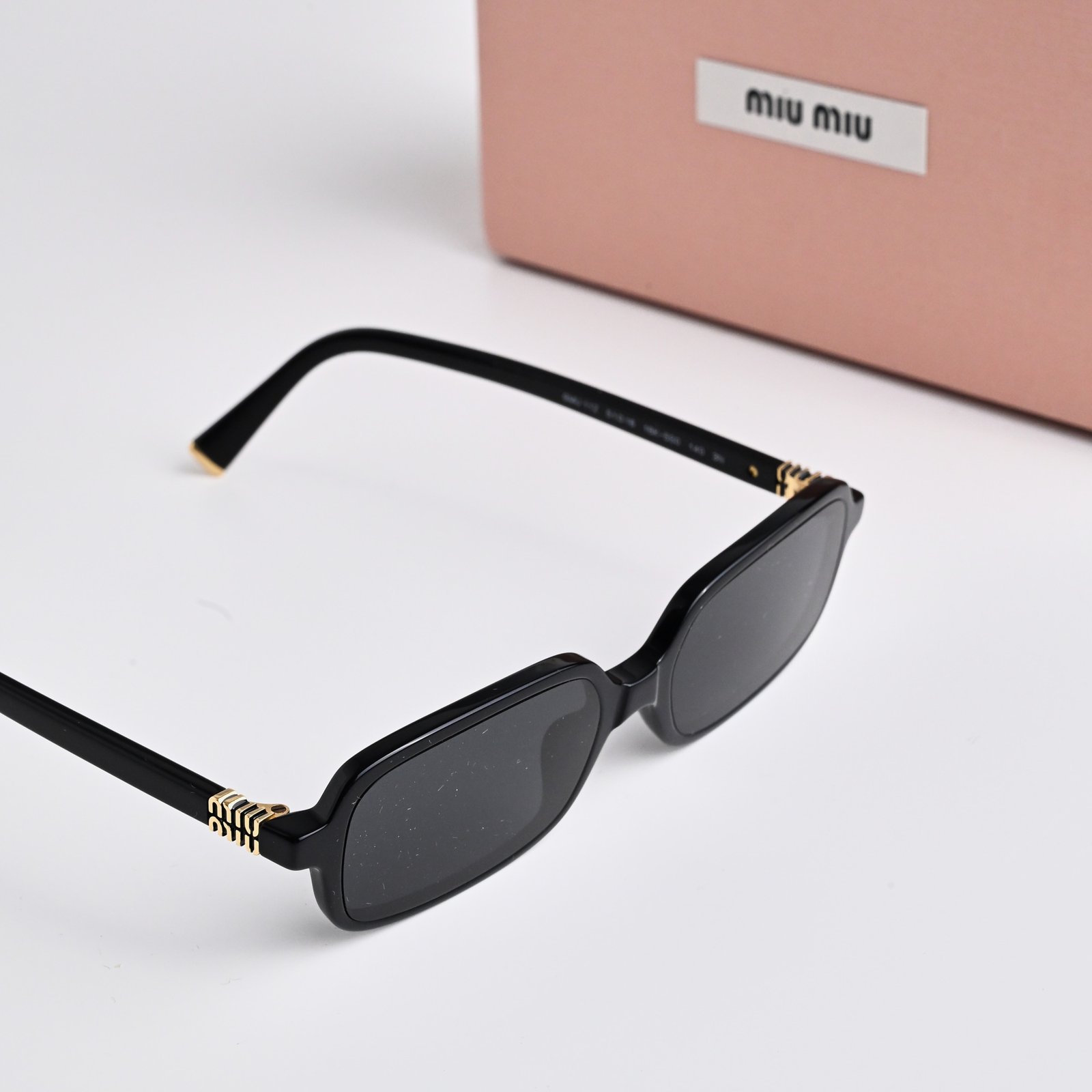 MIU MIU MU 11ZS 16K5S0 BLACK DARK GREY – 51-16-140 (4)