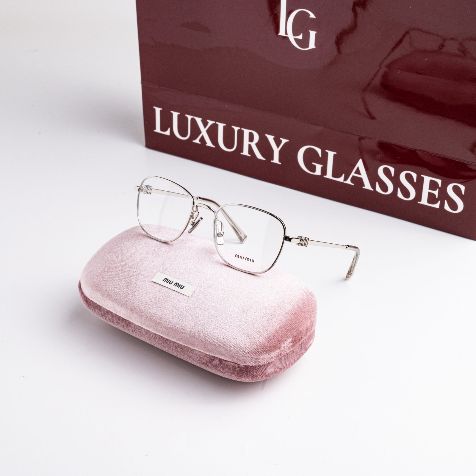 MIU MIU MU 50WV 1BC1O1 SILVER