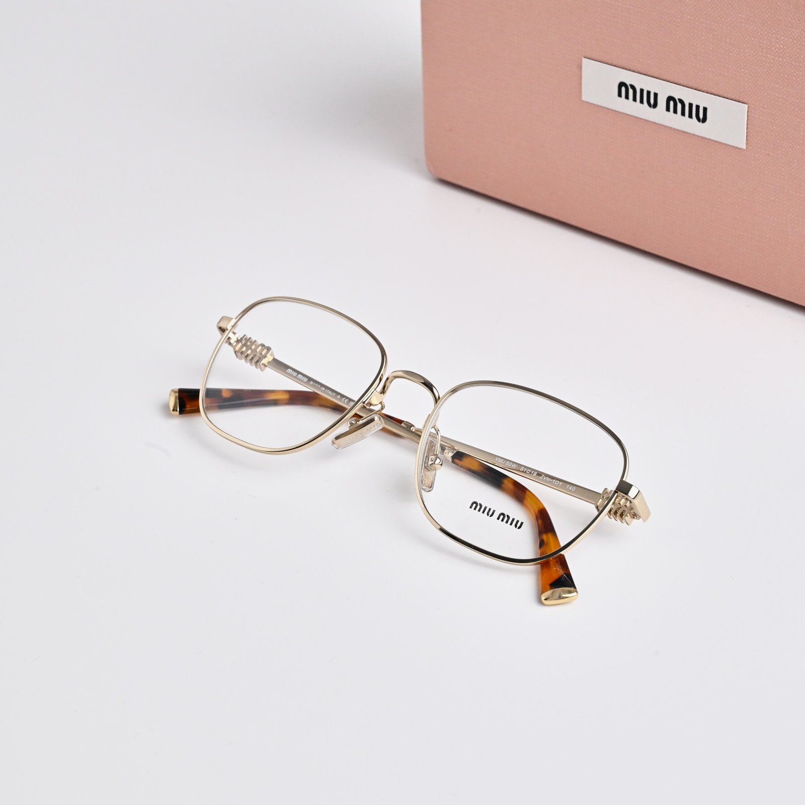 MIU MIU MU 50WV ZVN1O1 PALE GOLD – 51-19-140 (2)