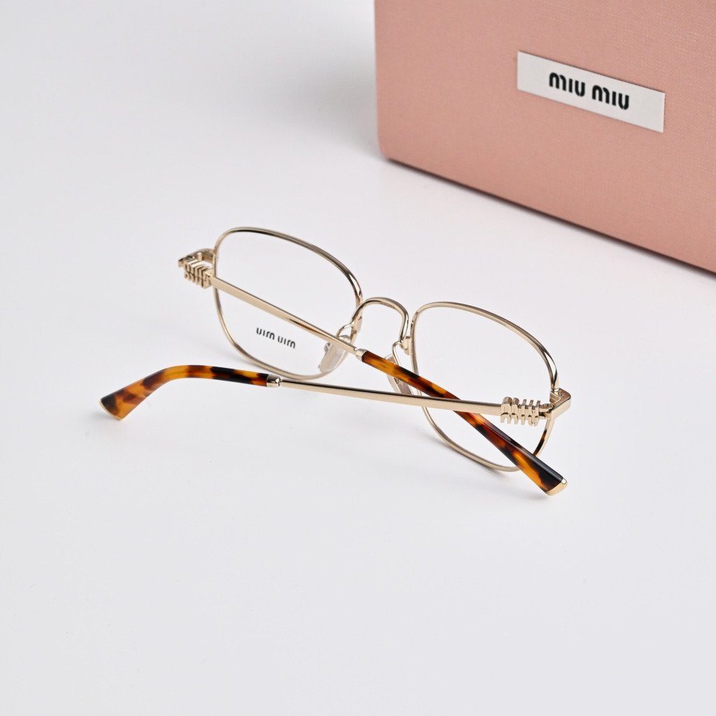 MIU MIU MU 50WV ZVN1O1 PALE GOLD – 51-19-140 (3)