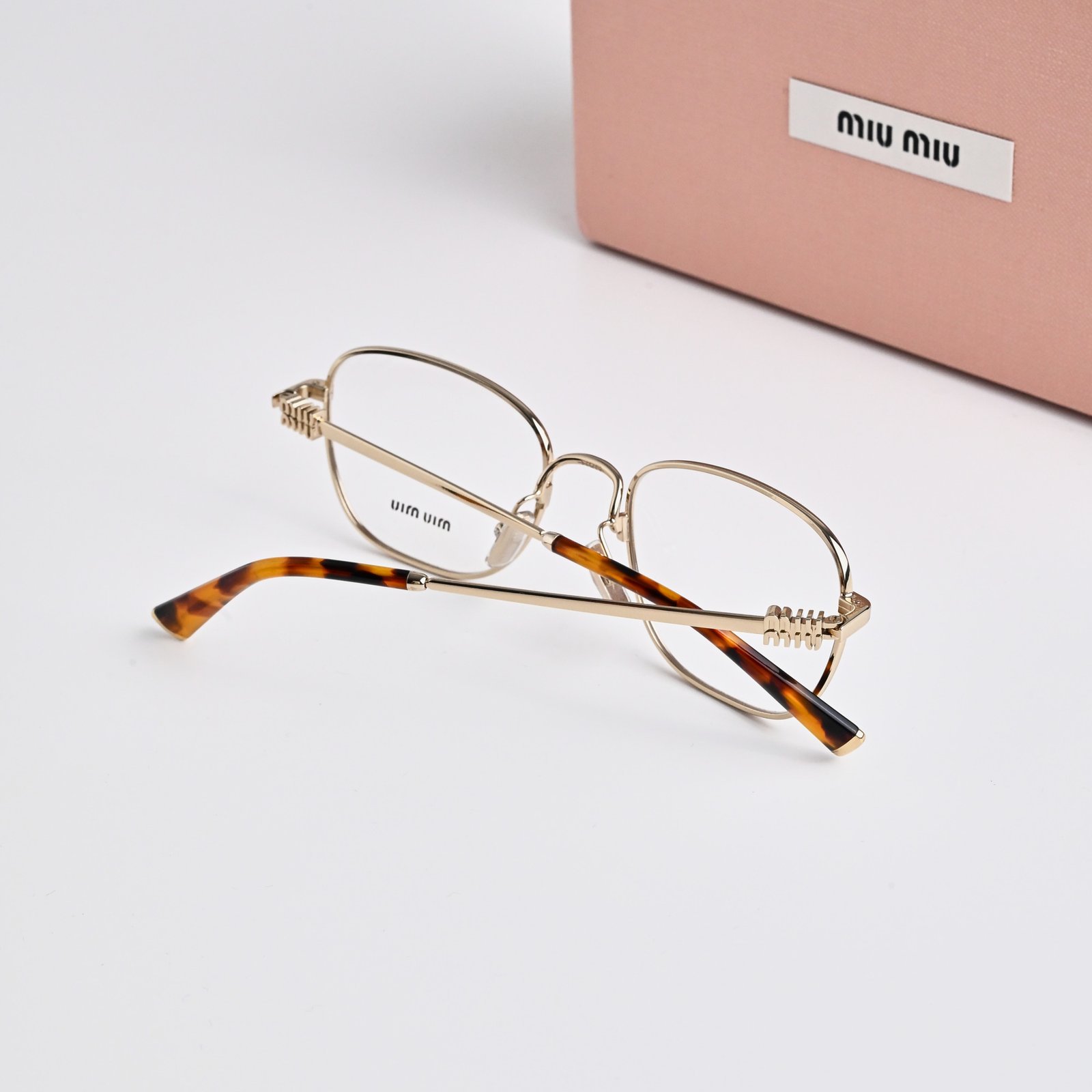 MIU MIU MU 50WV ZVN1O1 PALE GOLD – 51-19-140 (3)