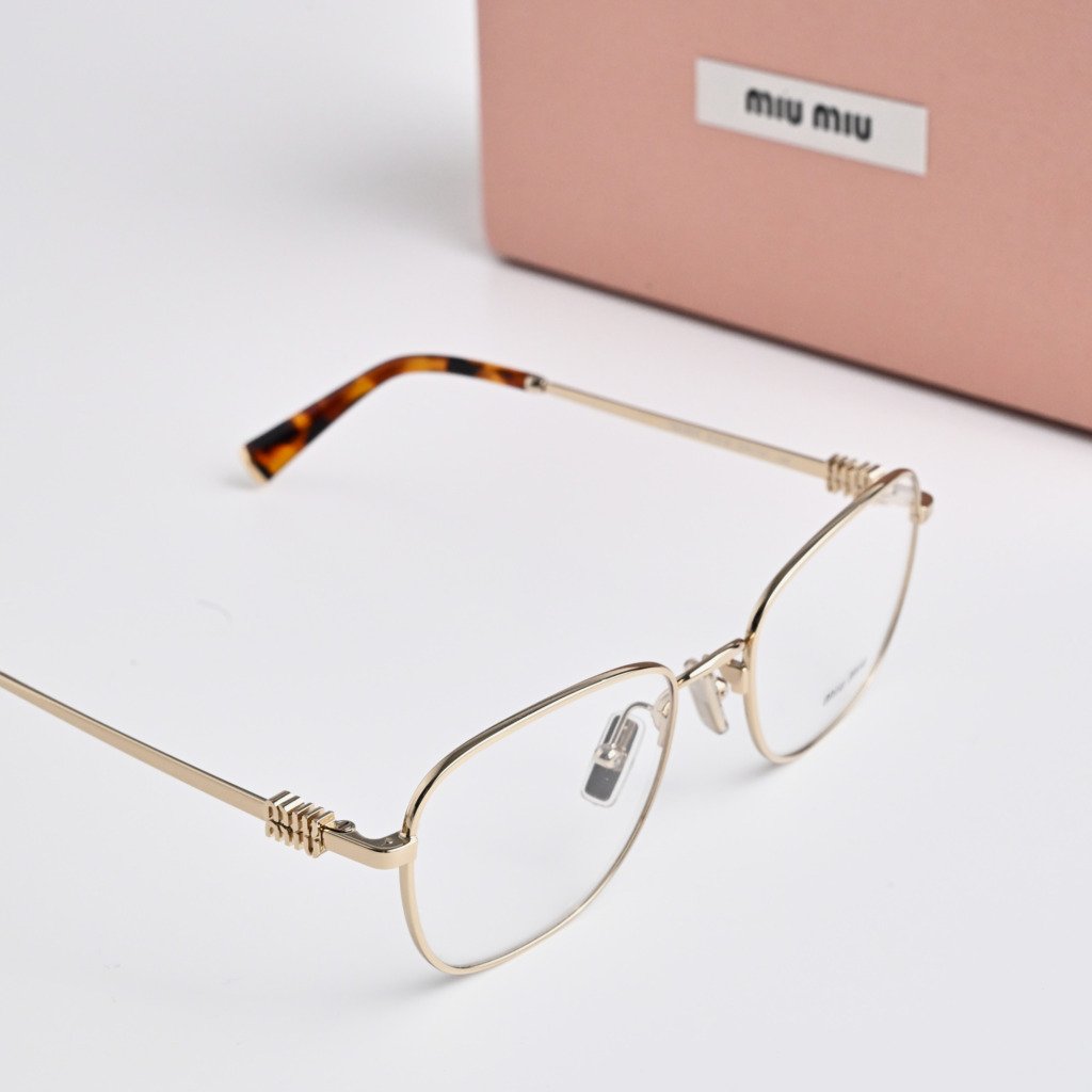 MIU MIU MU 50WV ZVN1O1 PALE GOLD – 51-19-140 (4)