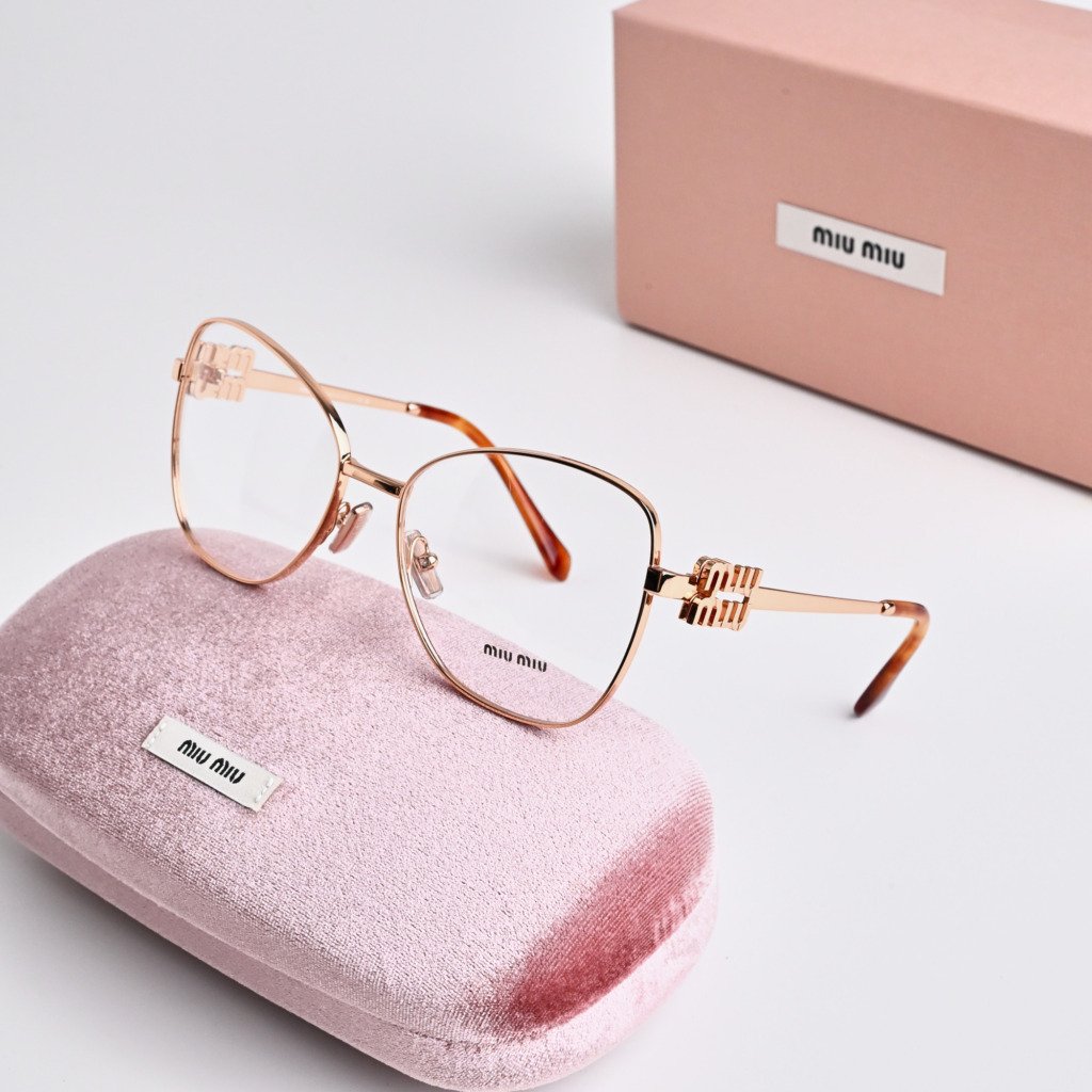 MIU MIU MU 50XV ZVF1O1 ROSE GOLD – 54-17-135 (1)