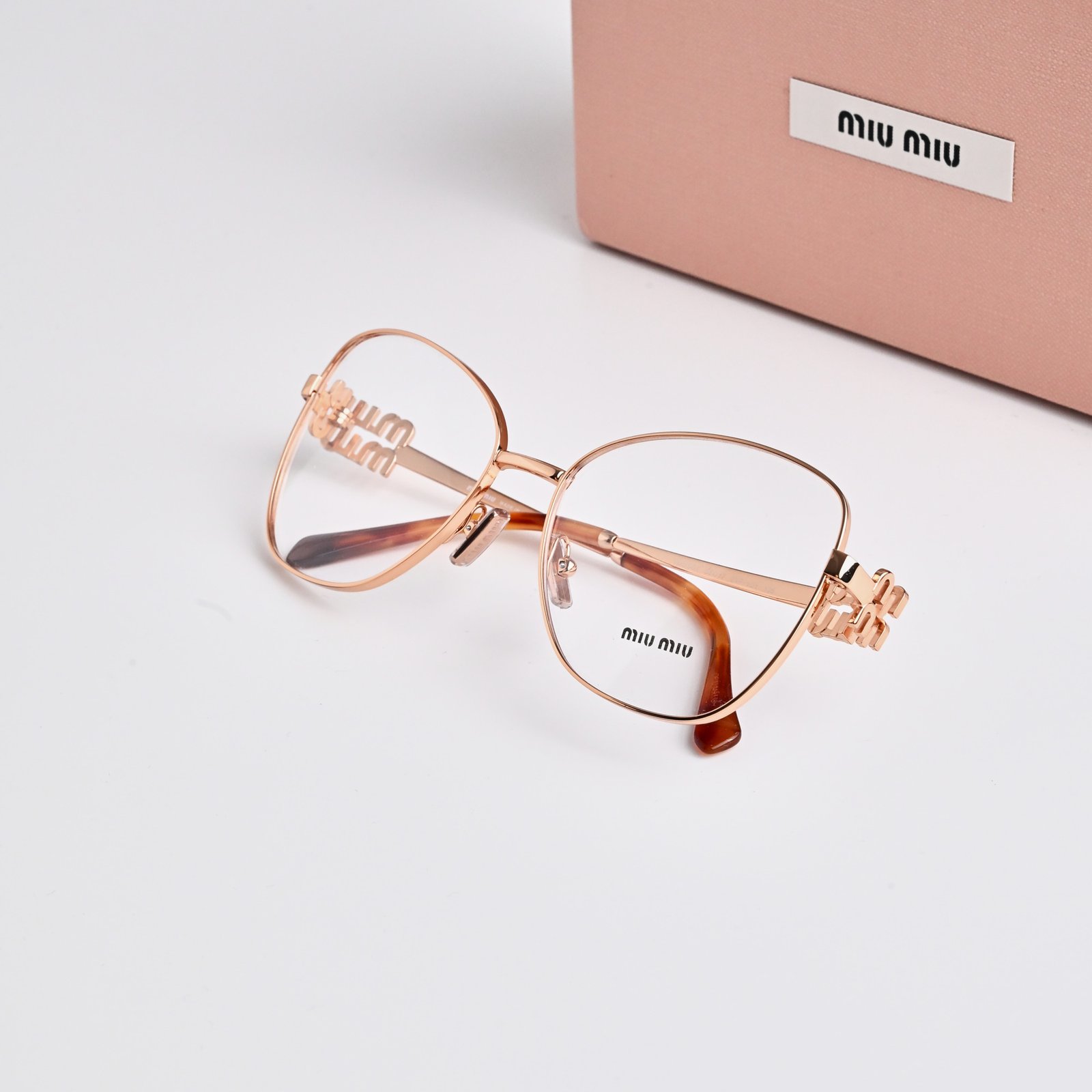 MIU MIU MU 50XV ZVF1O1 ROSE GOLD – 54-17-135 (2)