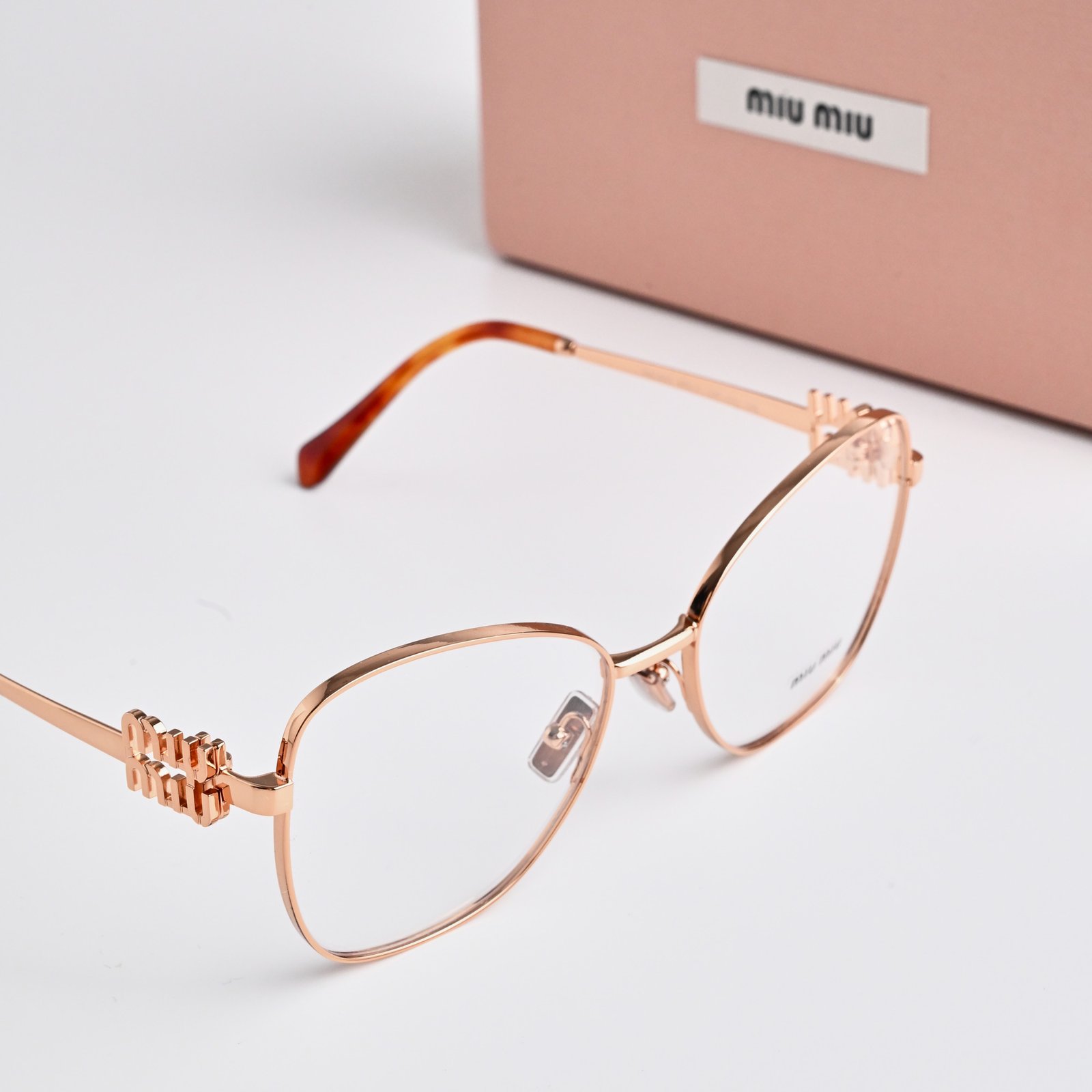 MIU MIU MU 50XV ZVF1O1 ROSE GOLD – 54-17-135 (4)