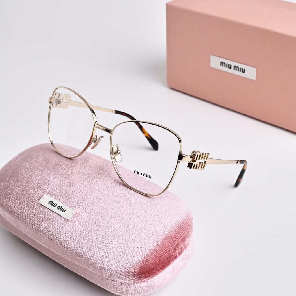 MIU MIU MU 50XV ZVN1O1 PALE GOLD – 56-17-135 (1)