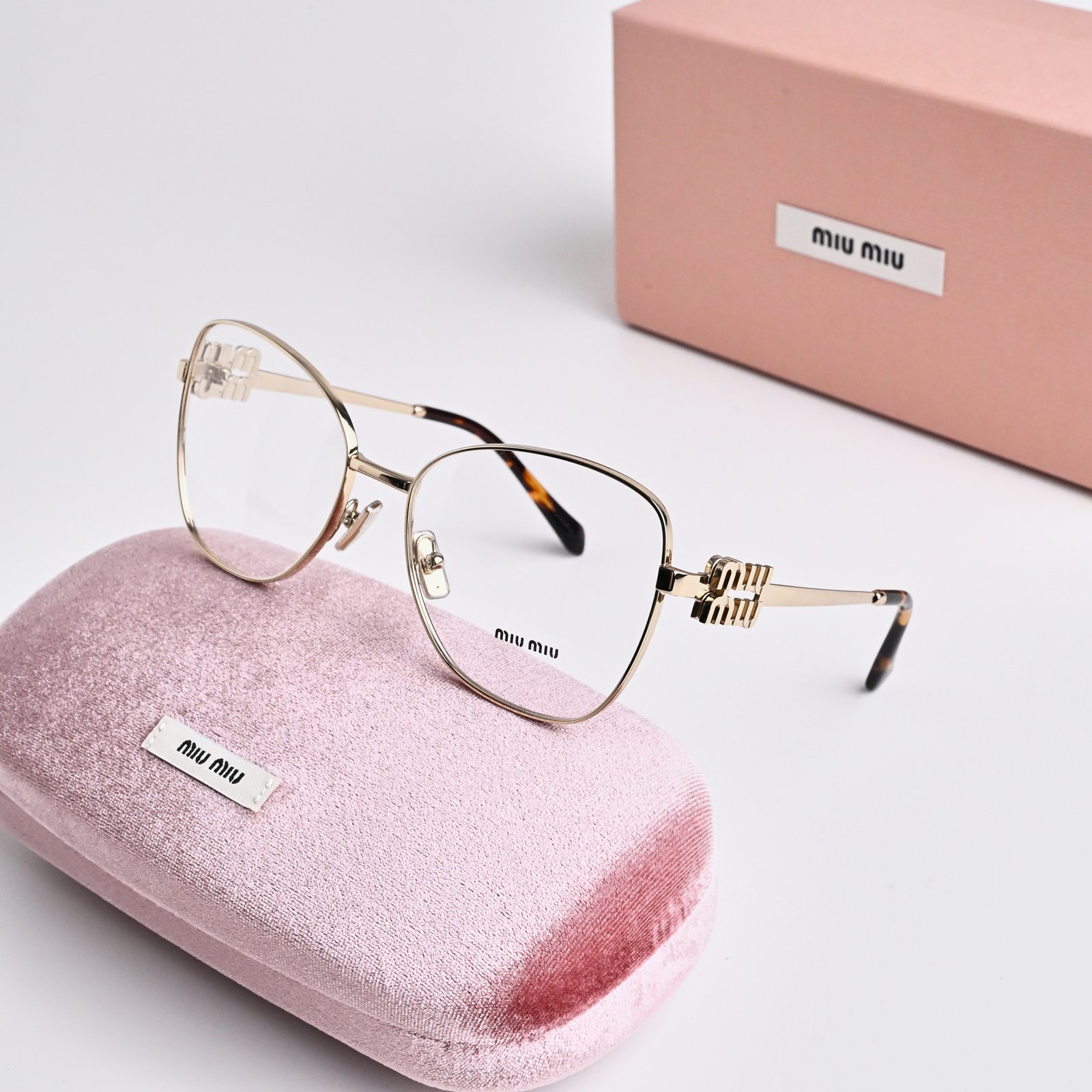 MIU MIU MU 50XV ZVN1O1 PALE GOLD