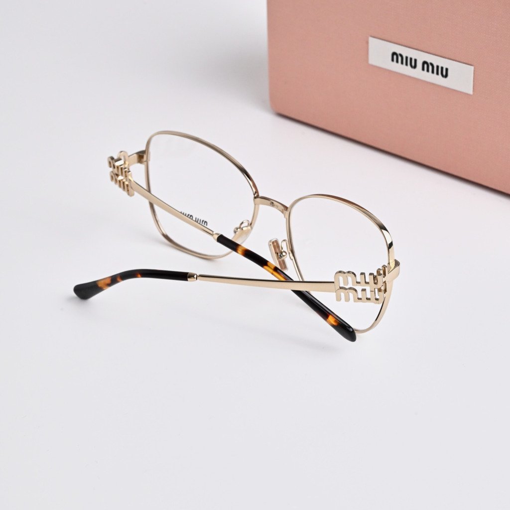 MIU MIU MU 50XV ZVN1O1 PALE GOLD – 56-17-135 (3)