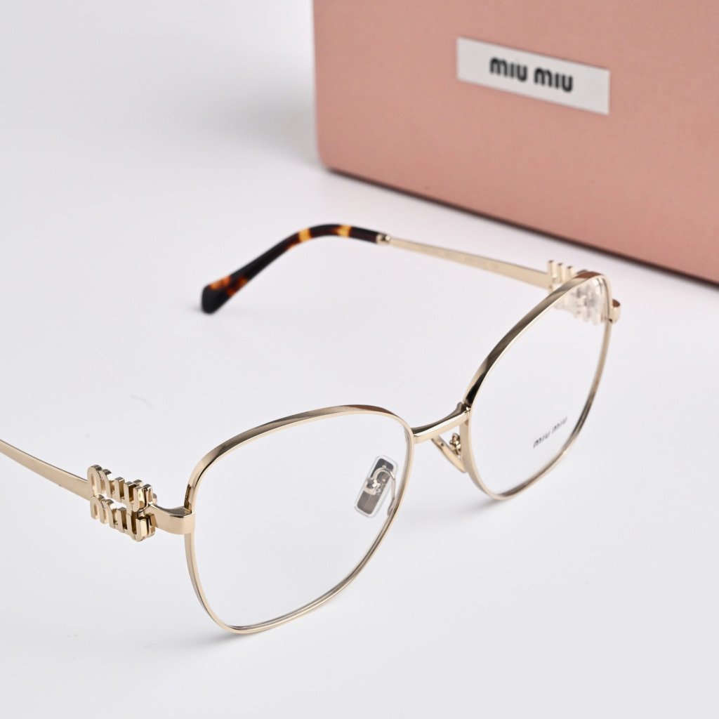 MIU MIU MU 50XV ZVN1O1 PALE GOLD – 56-17-135 (4)