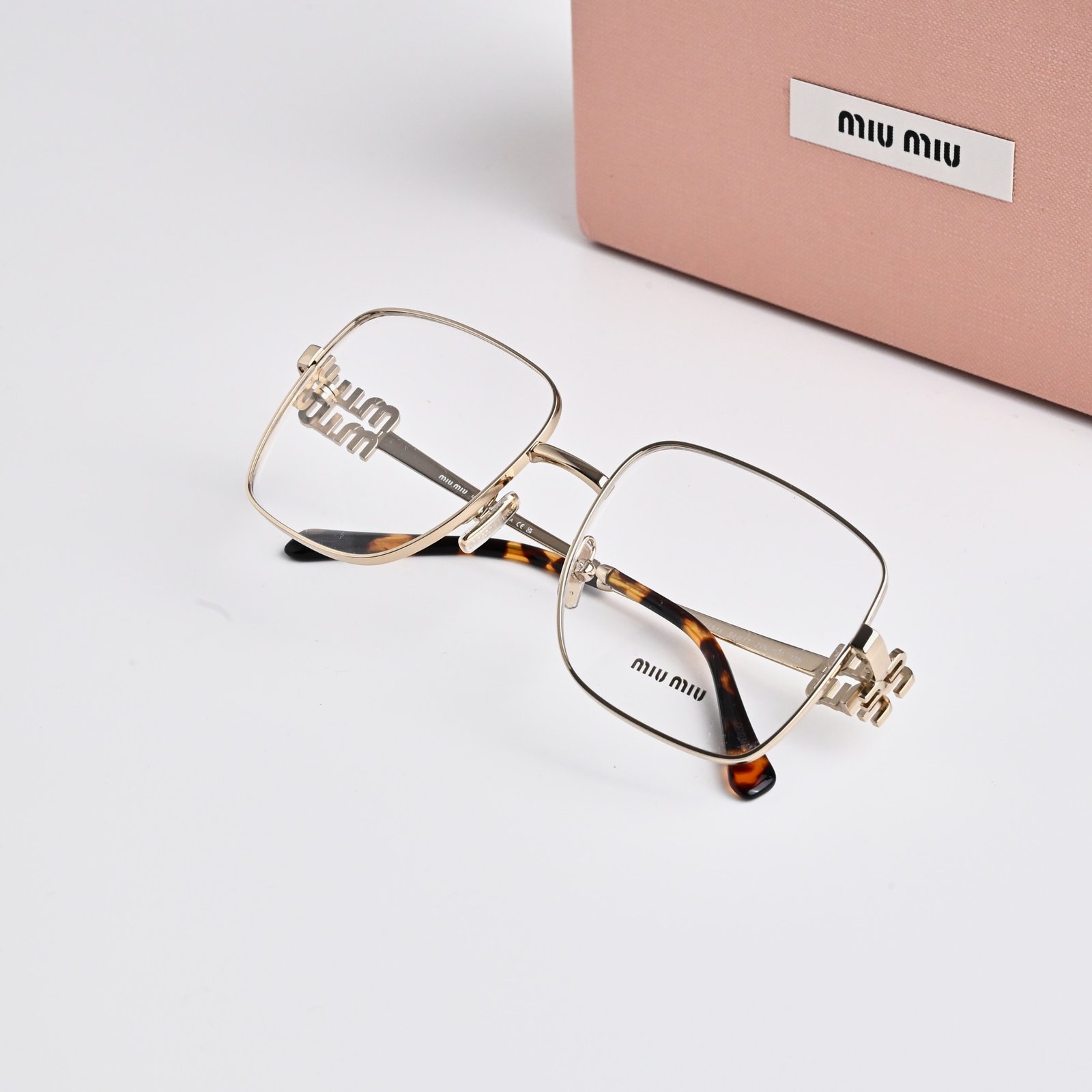 MIU MIU MU 51XV ZVN1O1 PALE GOLD – 54-17-135 (2)