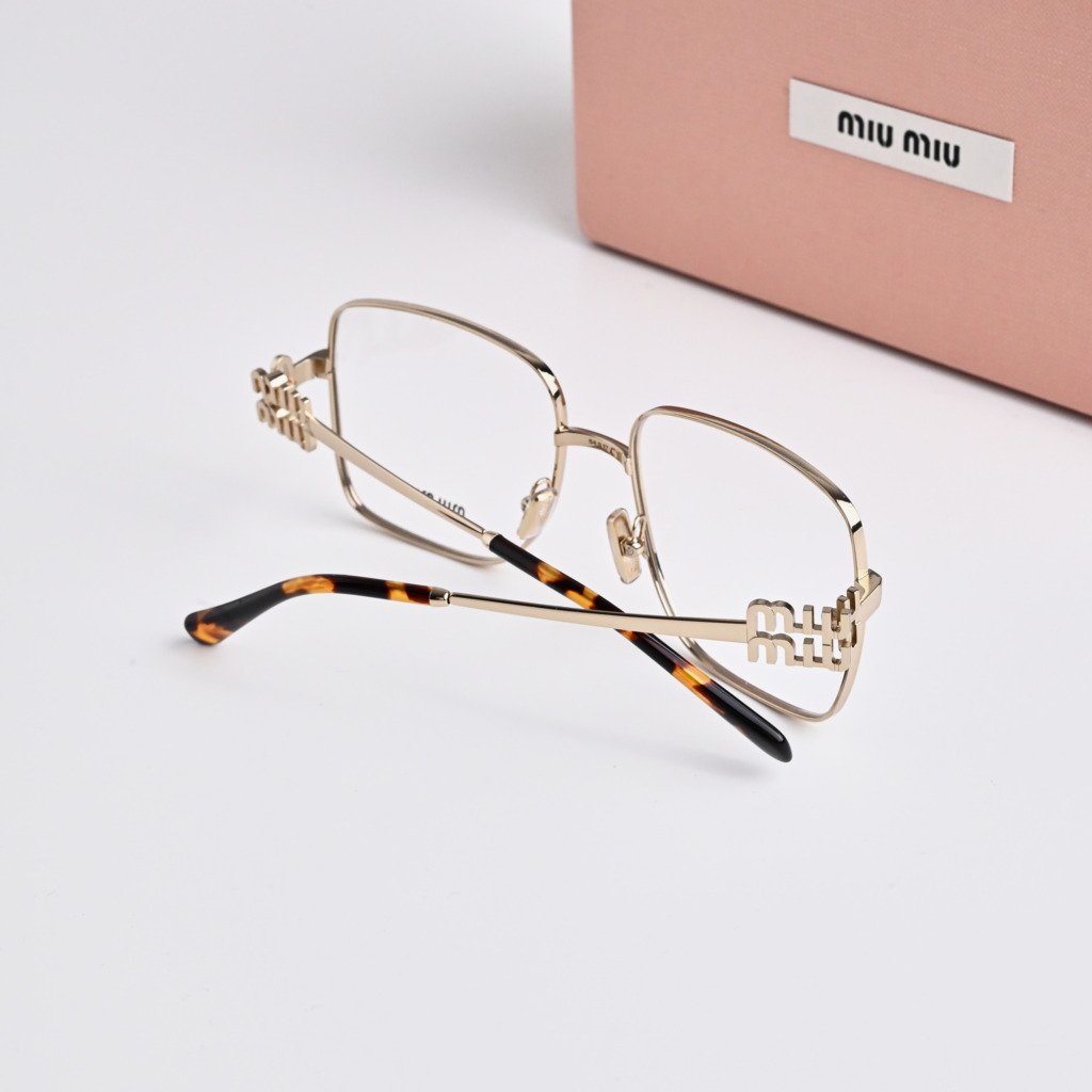 MIU MIU MU 51XV ZVN1O1 PALE GOLD – 54-17-135 (3)