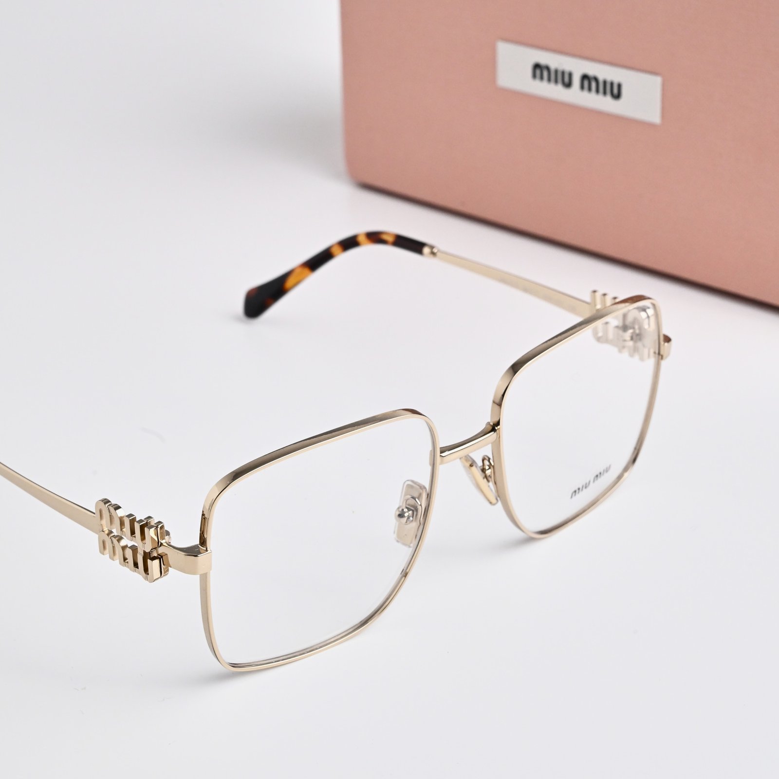 MIU MIU MU 51XV ZVN1O1 PALE GOLD – 54-17-135 (4)