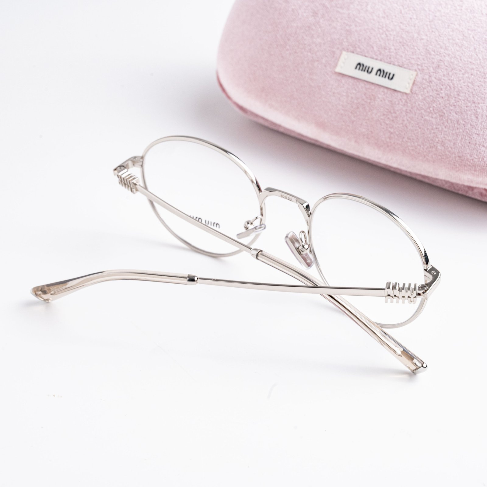 MIU MIU MU 52XV 1BC1O1 SILVER – 50-20-140 (4)